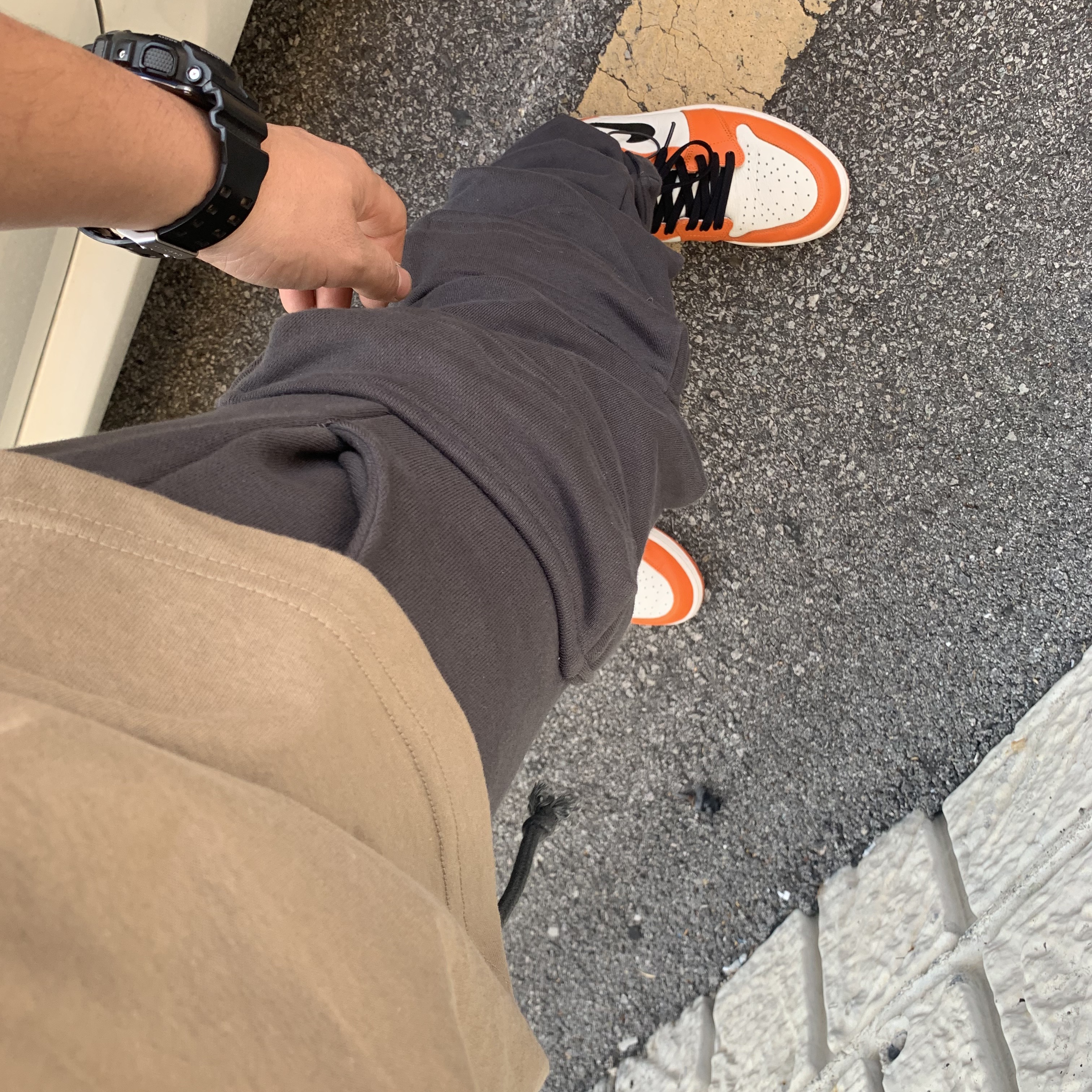 Jordan 1 Retro High OG Reverse Shattered Backboard 착용 스타일