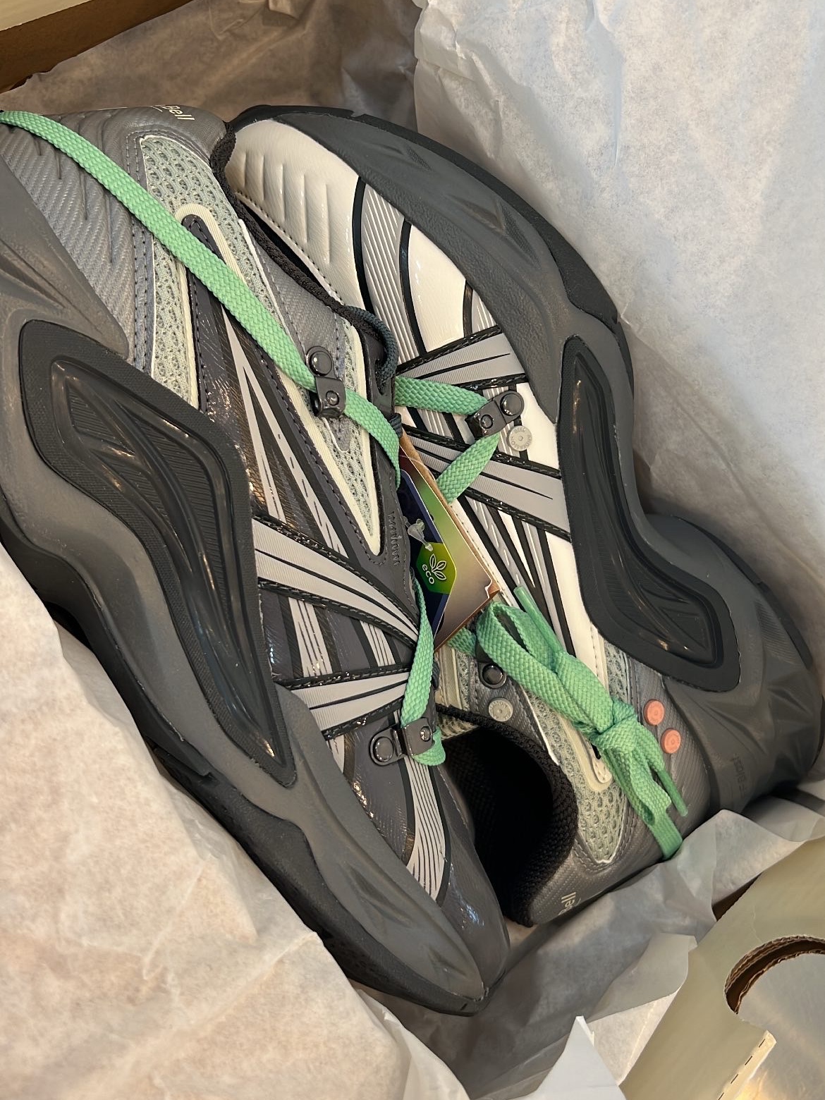 Asics x Andersson Bell HN2-S Protoblast Smoke Grey 착용 스타일