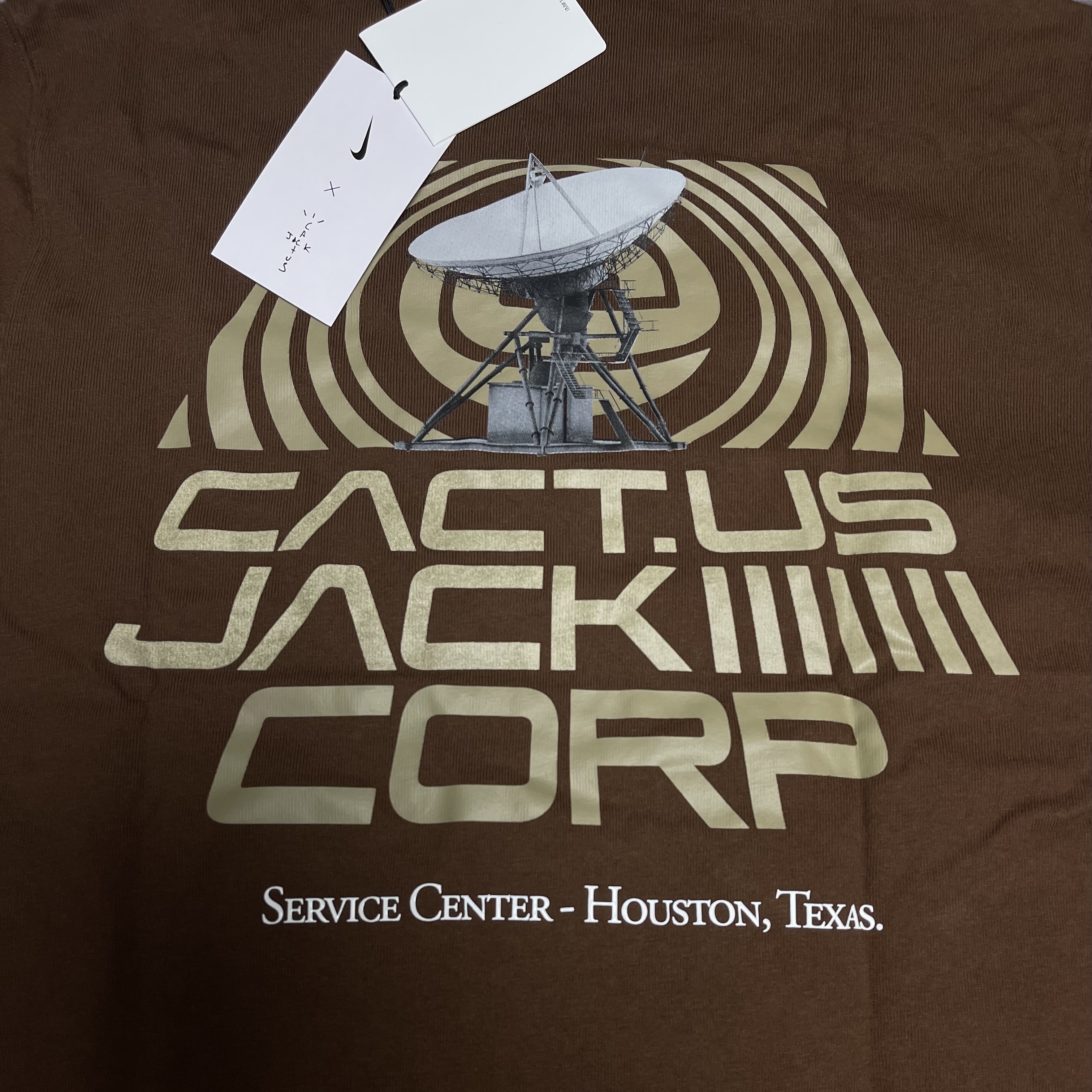 Nike x Travis Scott NRG BH S/S T-Shirt Cacao Wow - Asia 착용 스타일