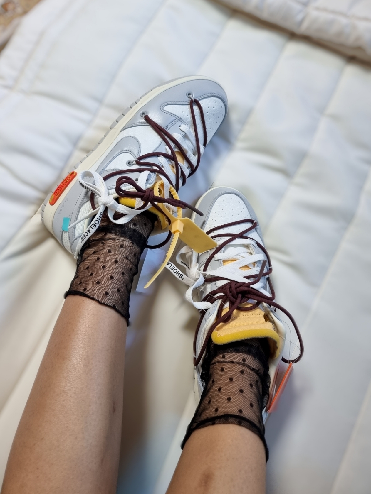 Nike x Off-White Dunk Low The 50 - Lot 46 착용 스타일 - 1