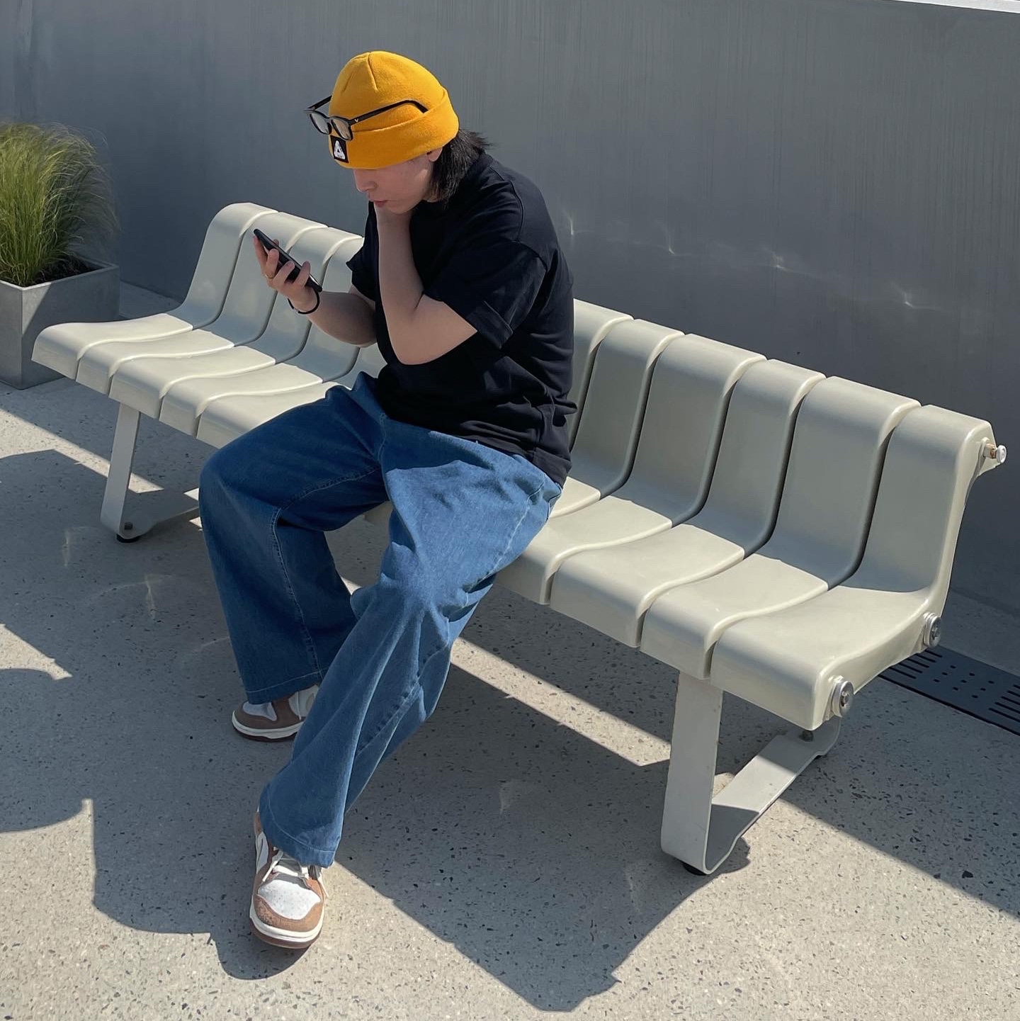 Nike Dunk Low Pro Premium Medium Curry 착용 스타일