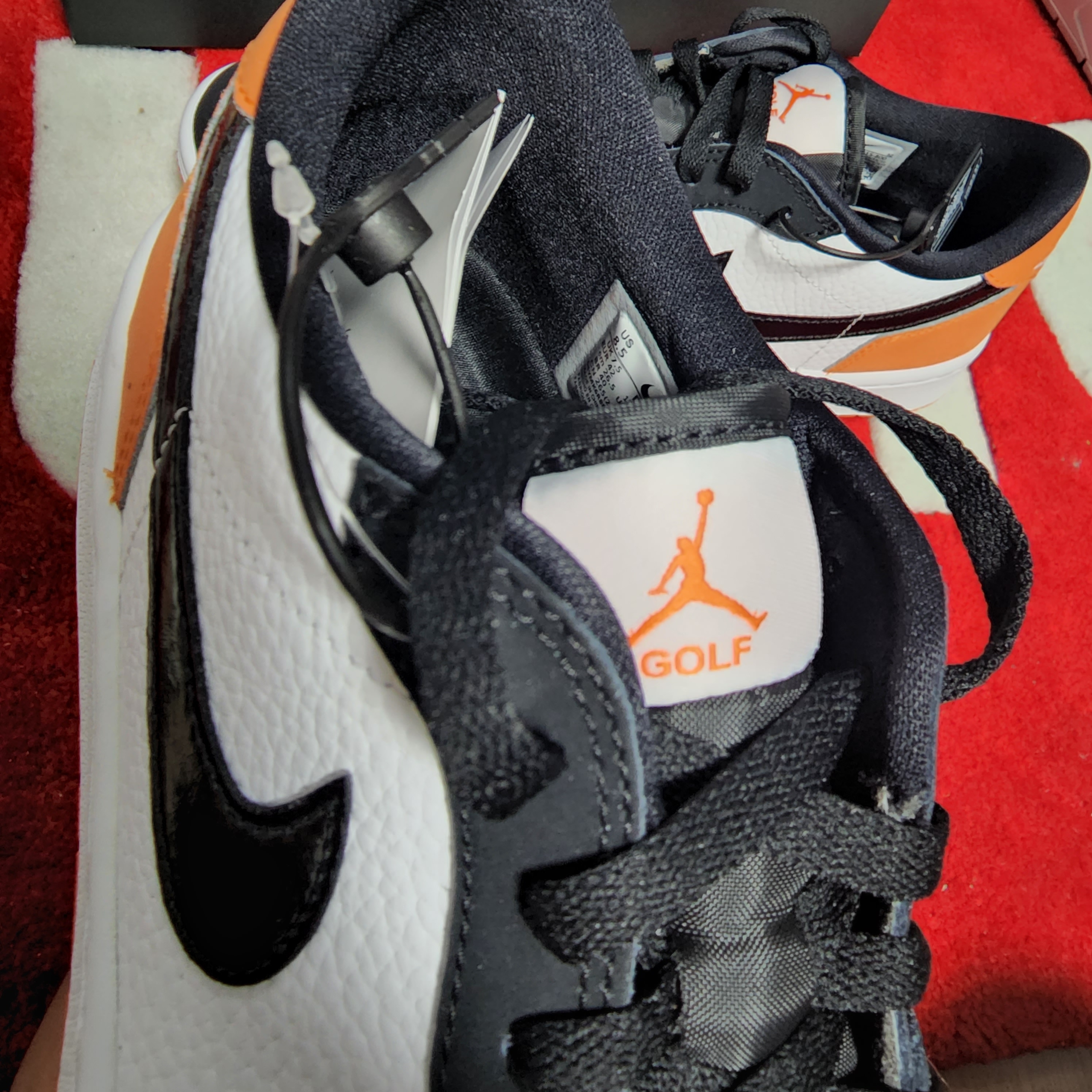 Jordan 1 Low Golf Starfish, Jordan 1 Low Golf Wolf Grey 착용 스타일 - 4