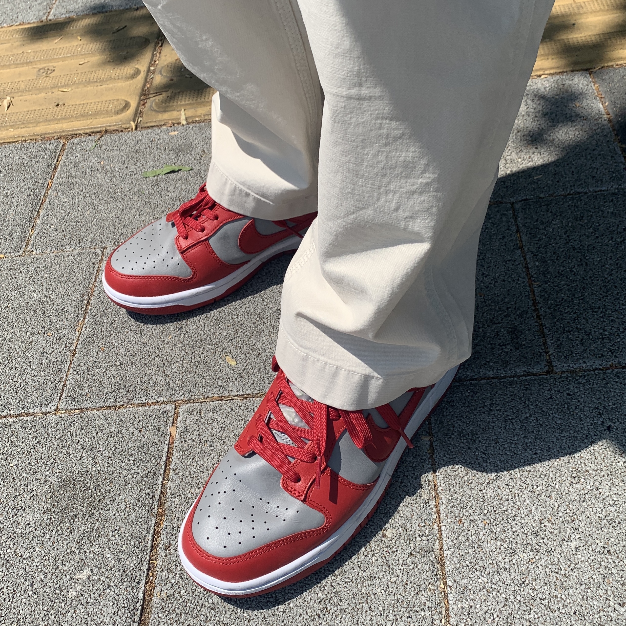Nike Dunk Low Retro Medium Grey 착용 스타일