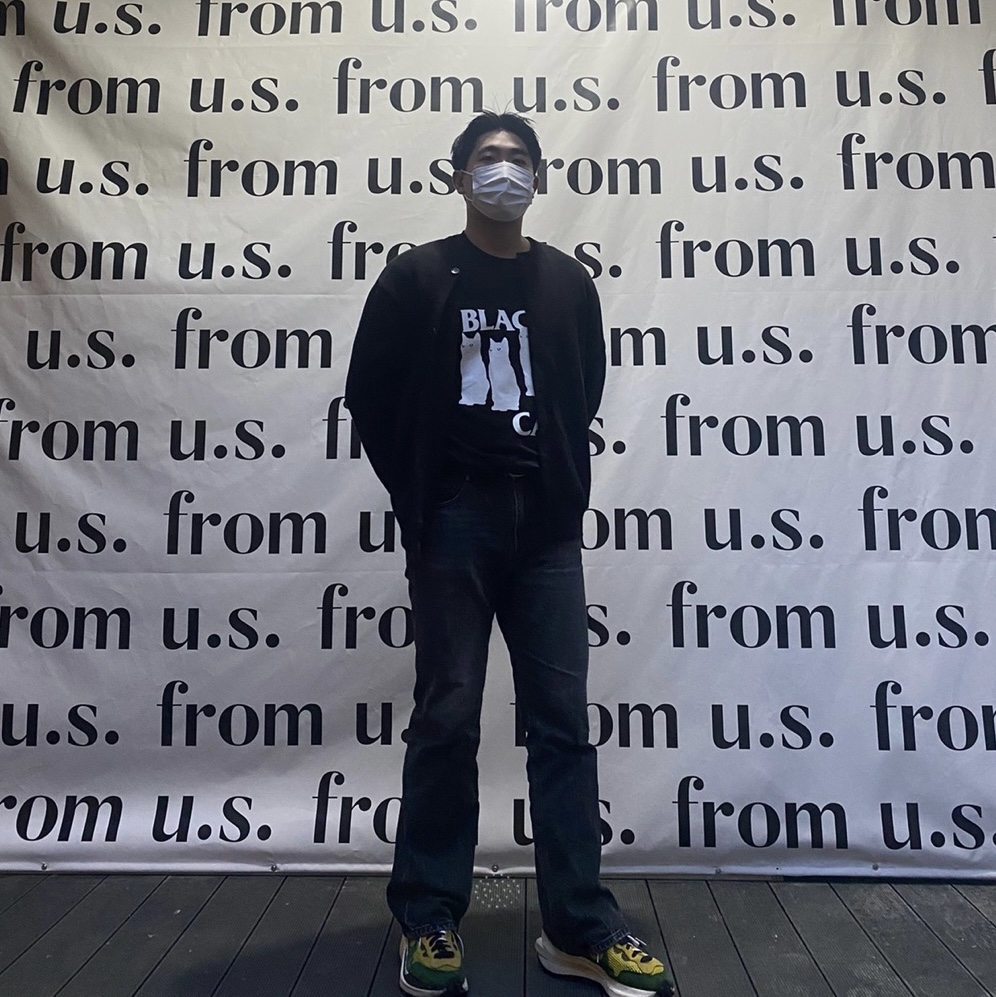 Nike x Sacai VaporWaffle Tour Yellow & Gorge Green Sail 착용 스타일