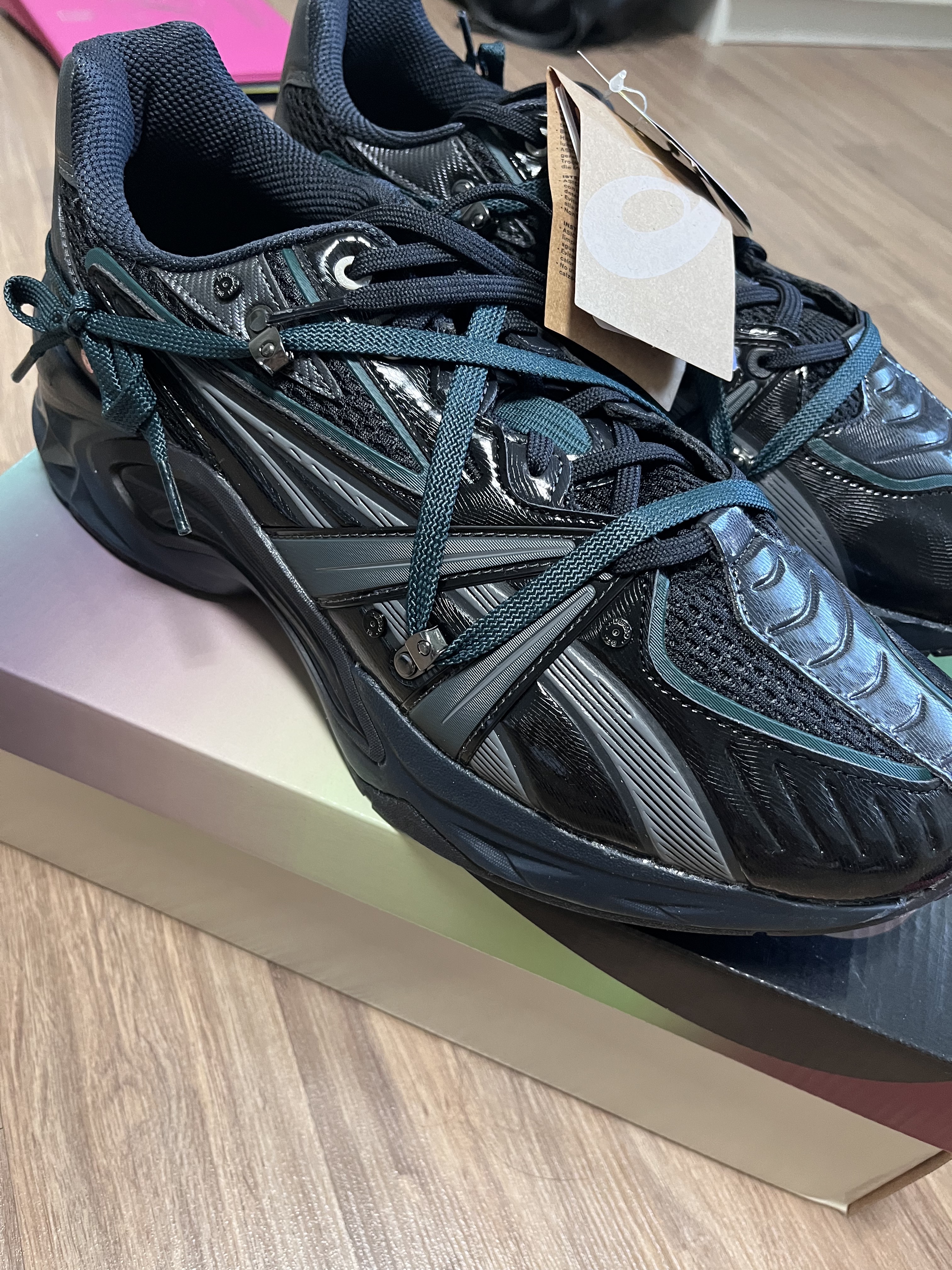 Asics x Andersson Bell HN2-S Protoblast Black 착용 스타일 - 1