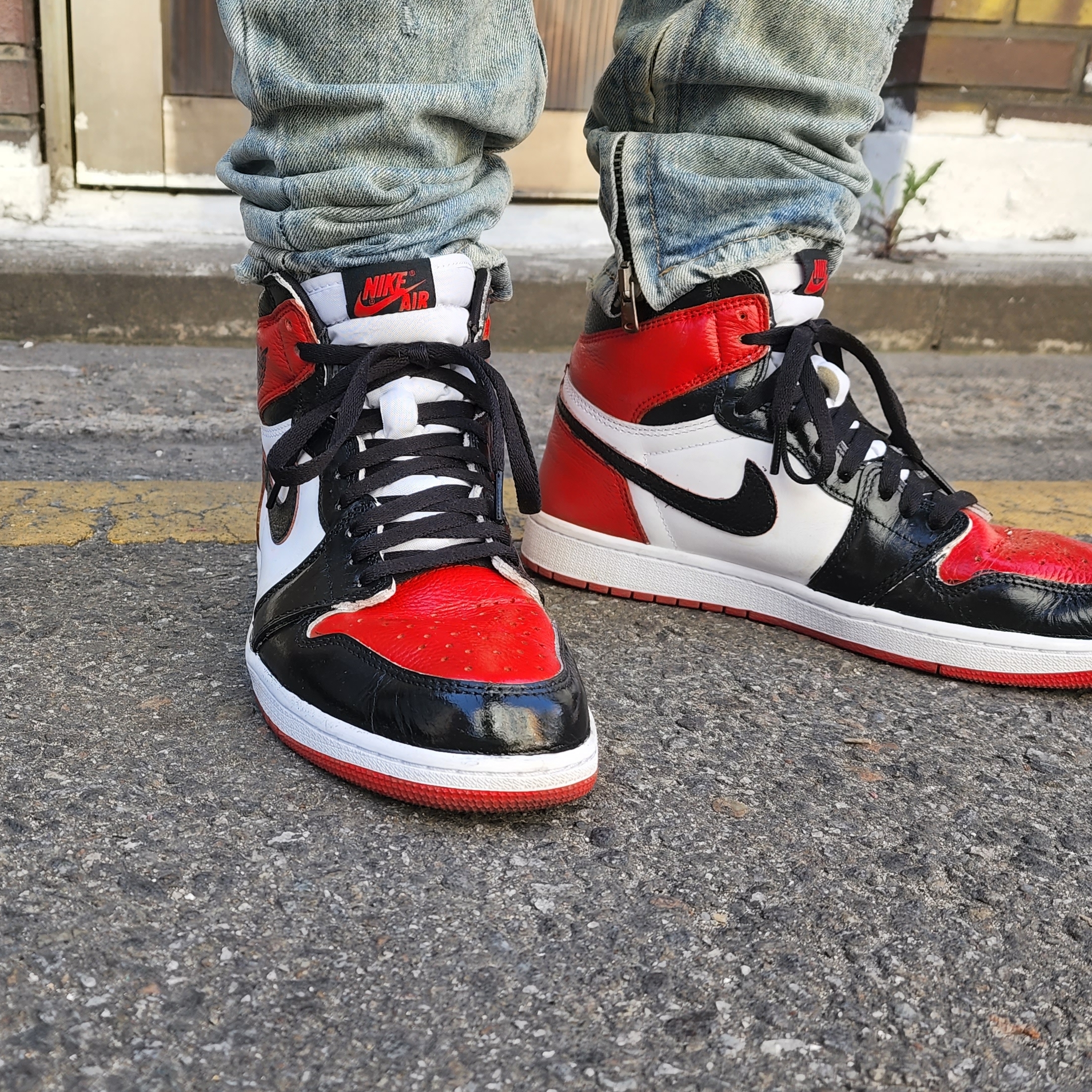 Jordan 1 Retro High OG Heritage 착용 스타일 - 1