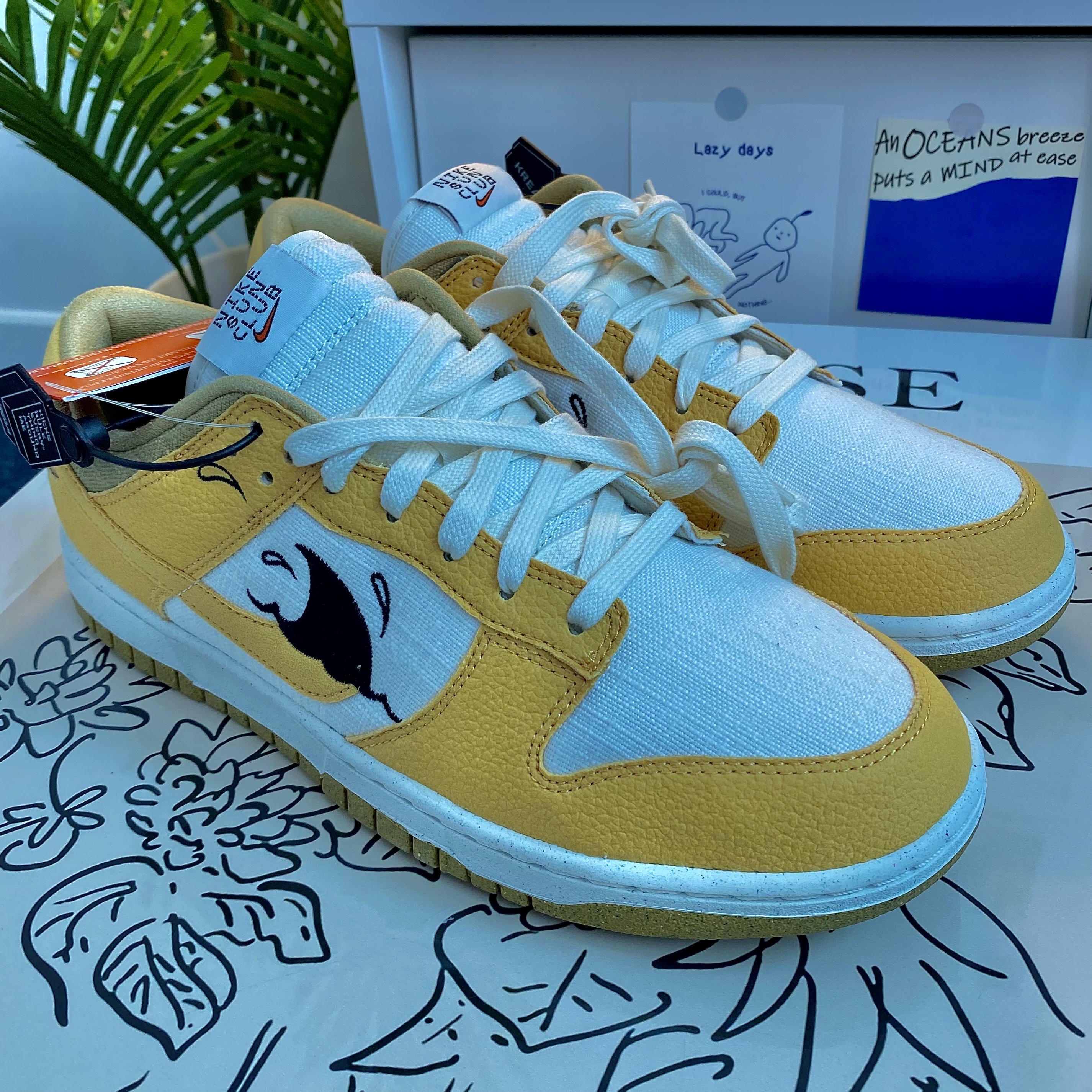 Nike Dunk Low Retro SE Next Nature Nike Sun Club 착용 스타일 - 1