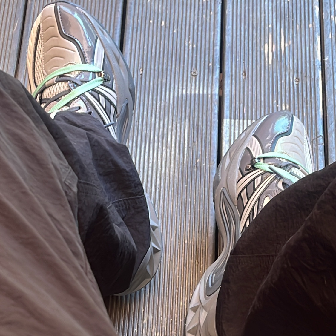 Asics x Andersson Bell HN2-S Protoblast Smoke Grey 착용 스타일 - 3