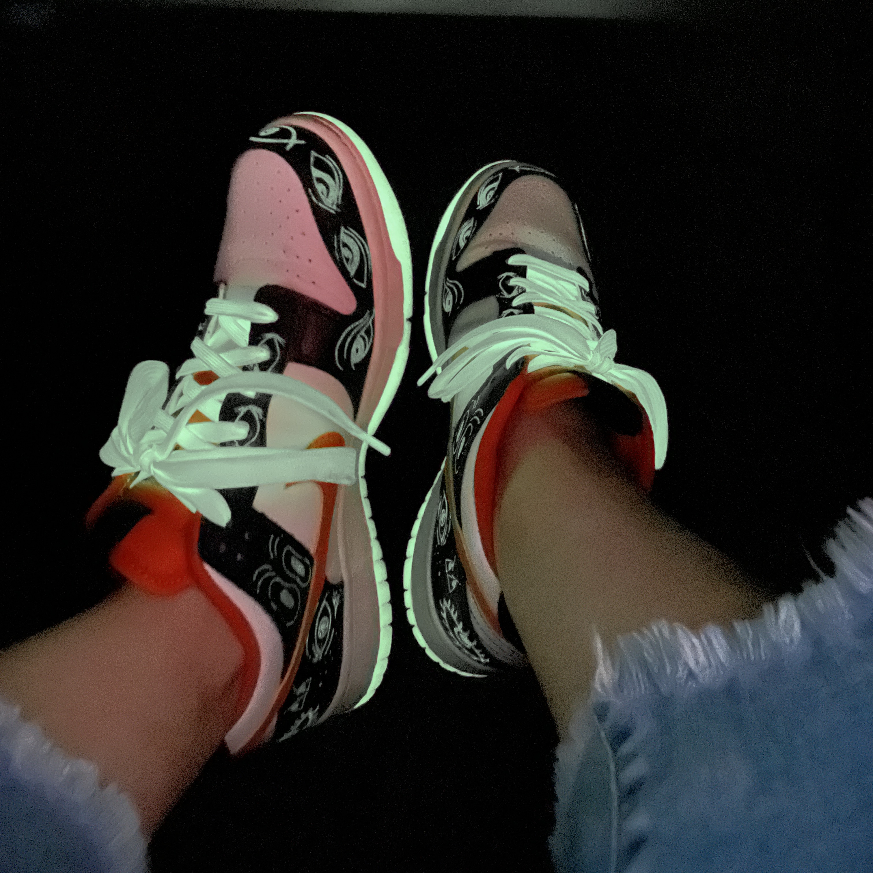 Nike Dunk Low Retro PRM Halloween 착용 스타일