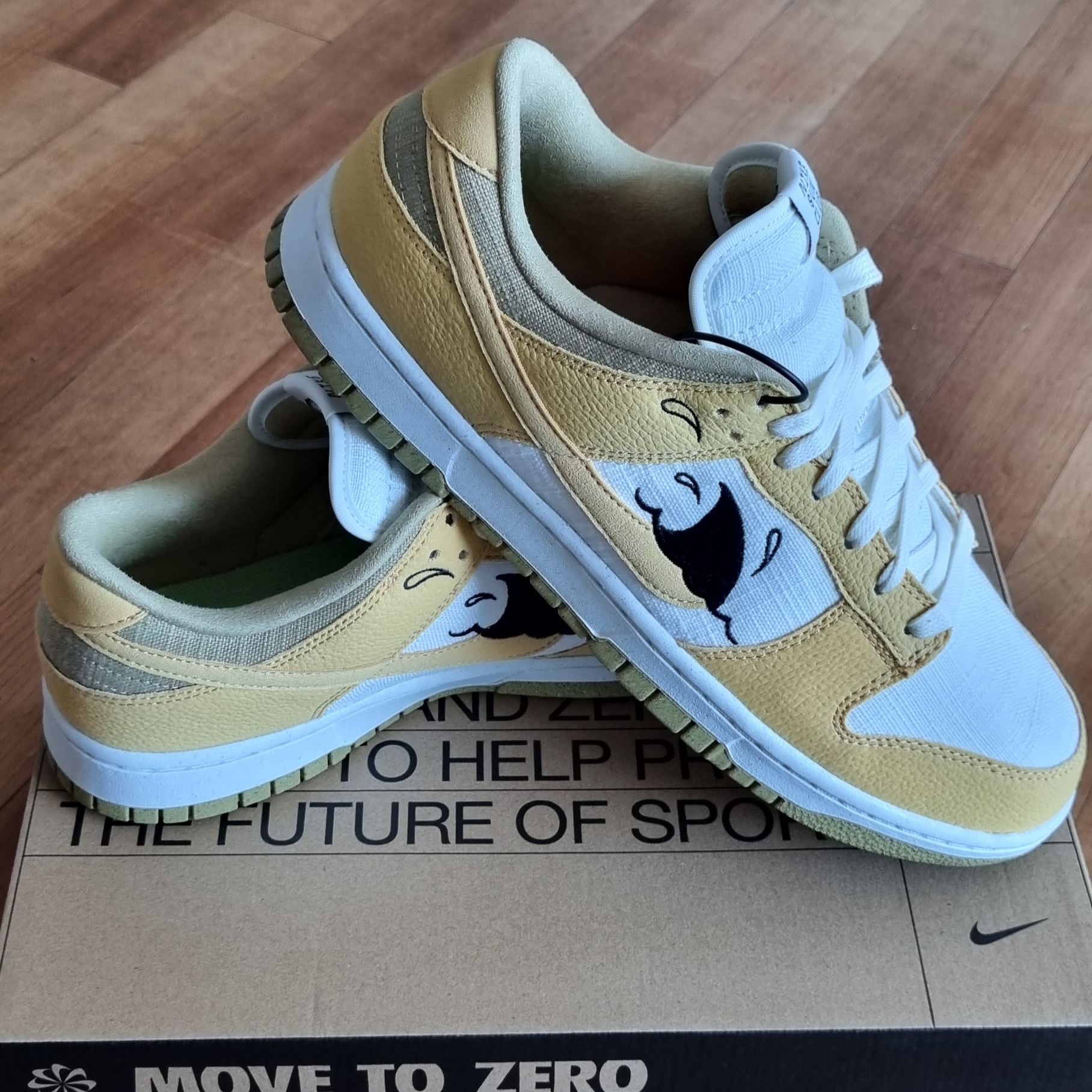Nike Dunk Low Retro Black, Nike Dunk Low Retro SE Next Nature Nike Sun Club 착용 스타일 - 2