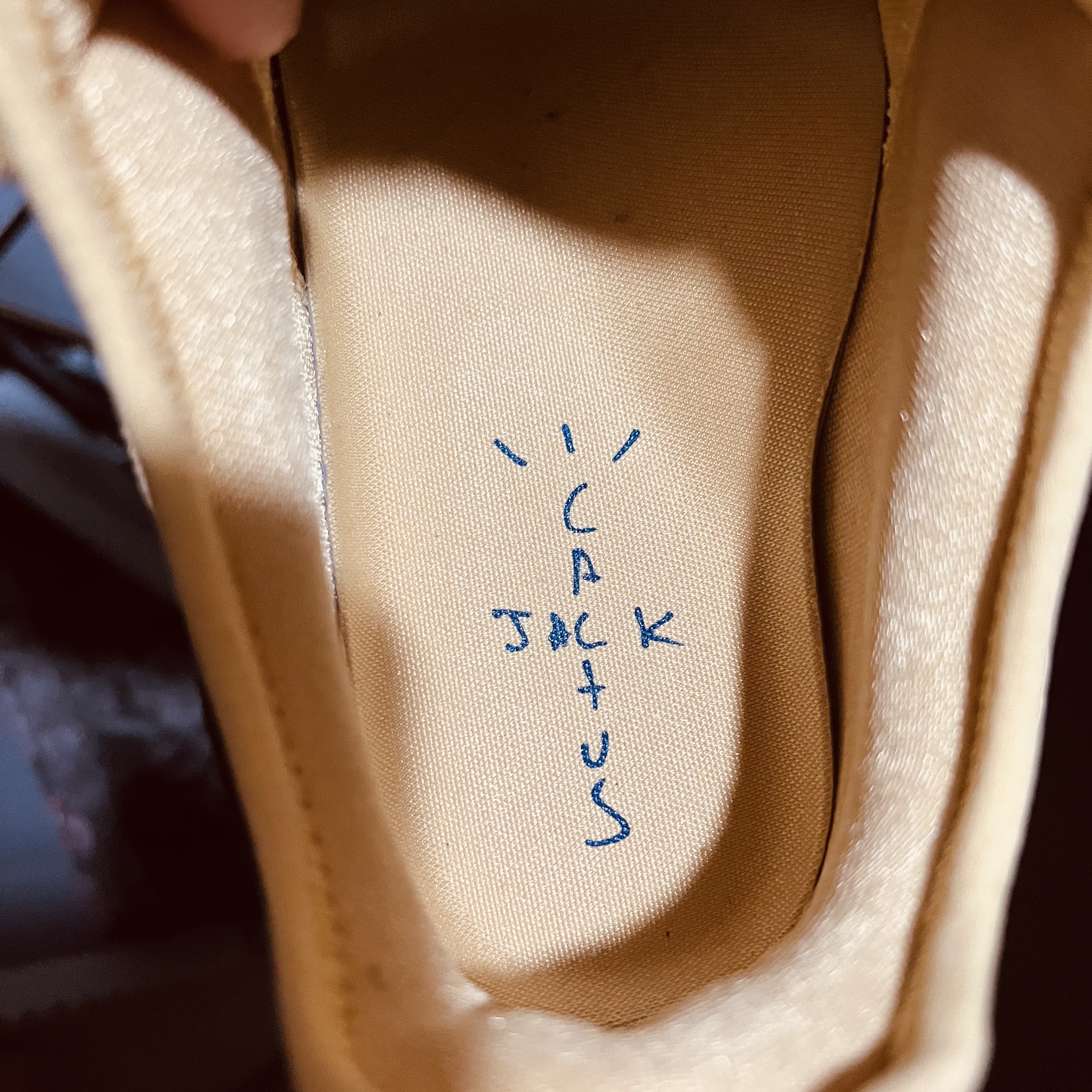 Nike x Travis Scott Air Max 1 Cact.us Gold 착용 스타일 - 4