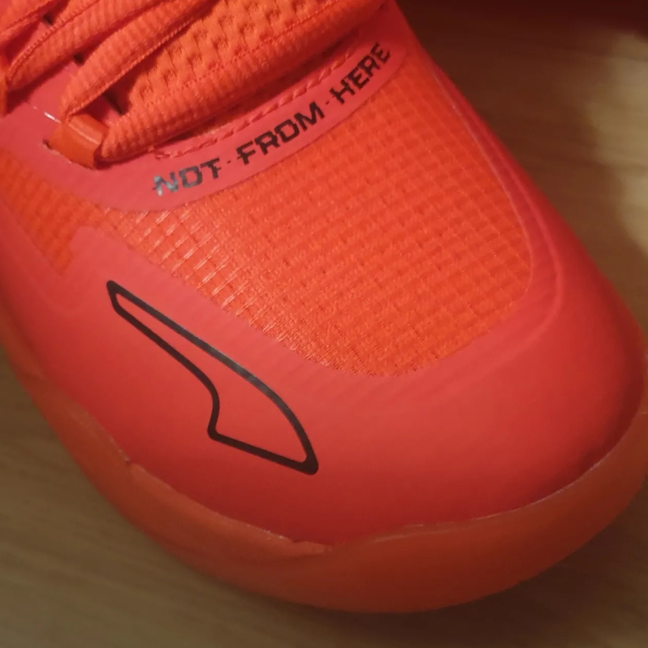 Puma MB.01 Lamelo Ball Red Blast 착용 스타일 - 4