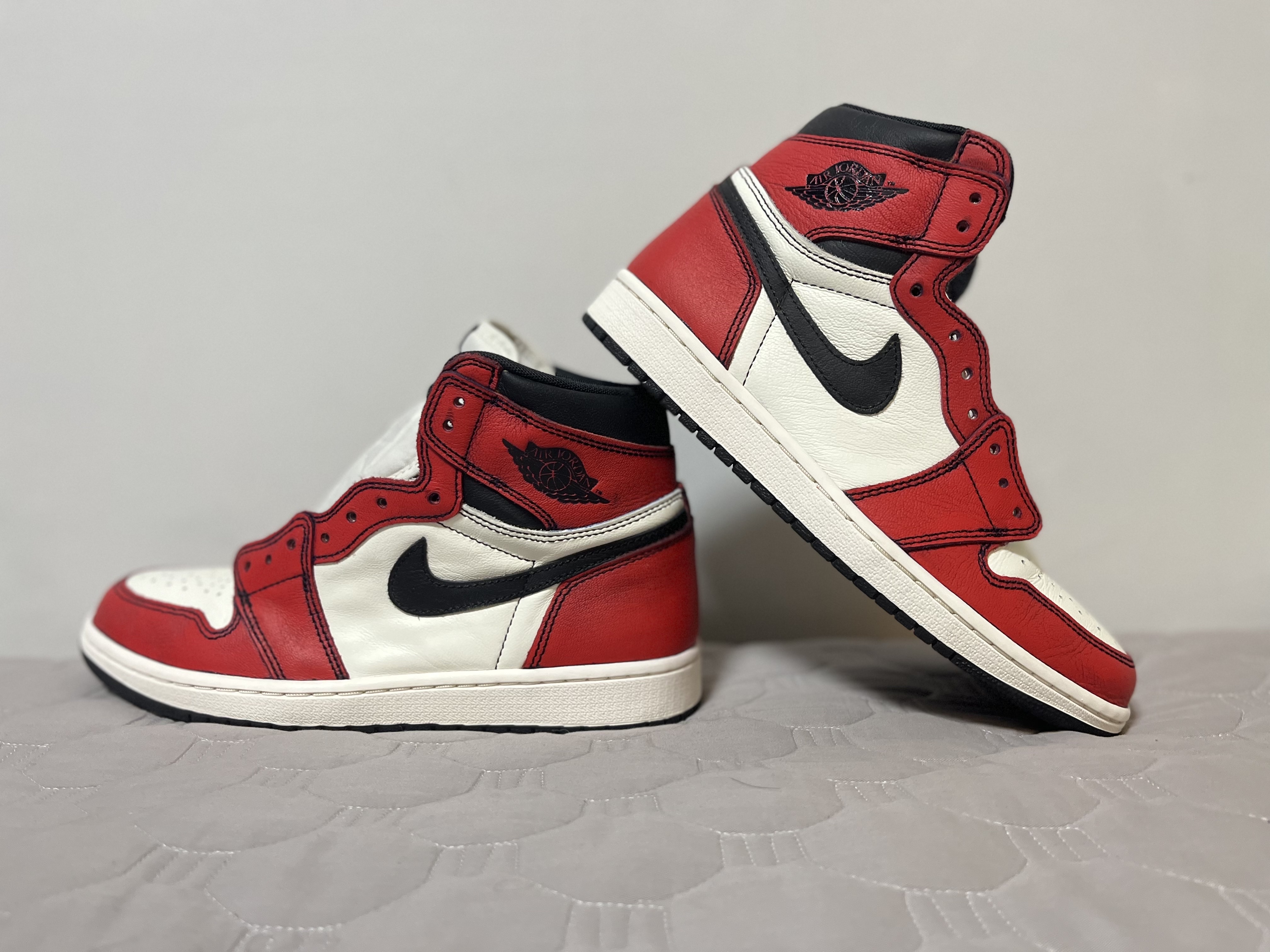 Jordan 1 Retro High OG Defiant SB LA to Chicago 착용 스타일 - 1