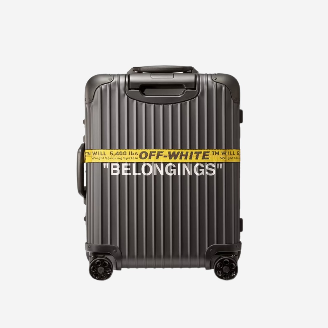 Rimowa x Off-White Personal Belongings 49L Case Black 상세 이미지 2