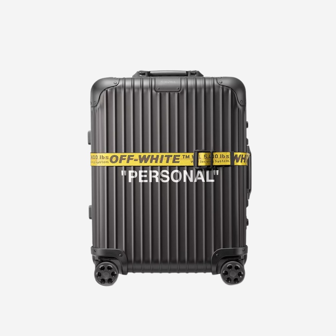 Rimowa x Off-White Personal Belongings 49L Case Black 상세 이미지 1