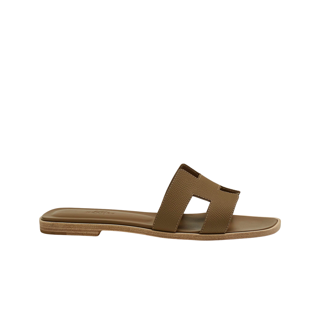 (W) 에르메스 오란 샌들 앱송 & 에뚜쁘((W) Hermes Oran Sandal Epsom & Etoupe)