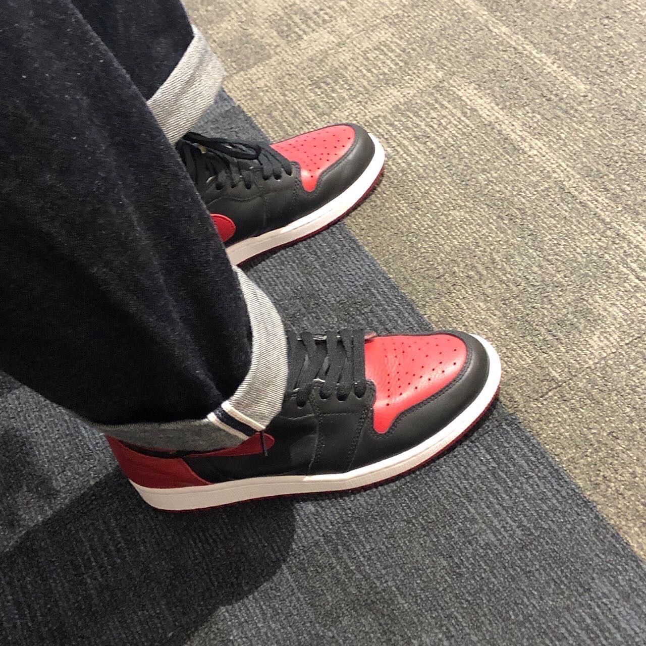Jordan 1 Retro High OG Bred Banned 2016 착용 스타일
