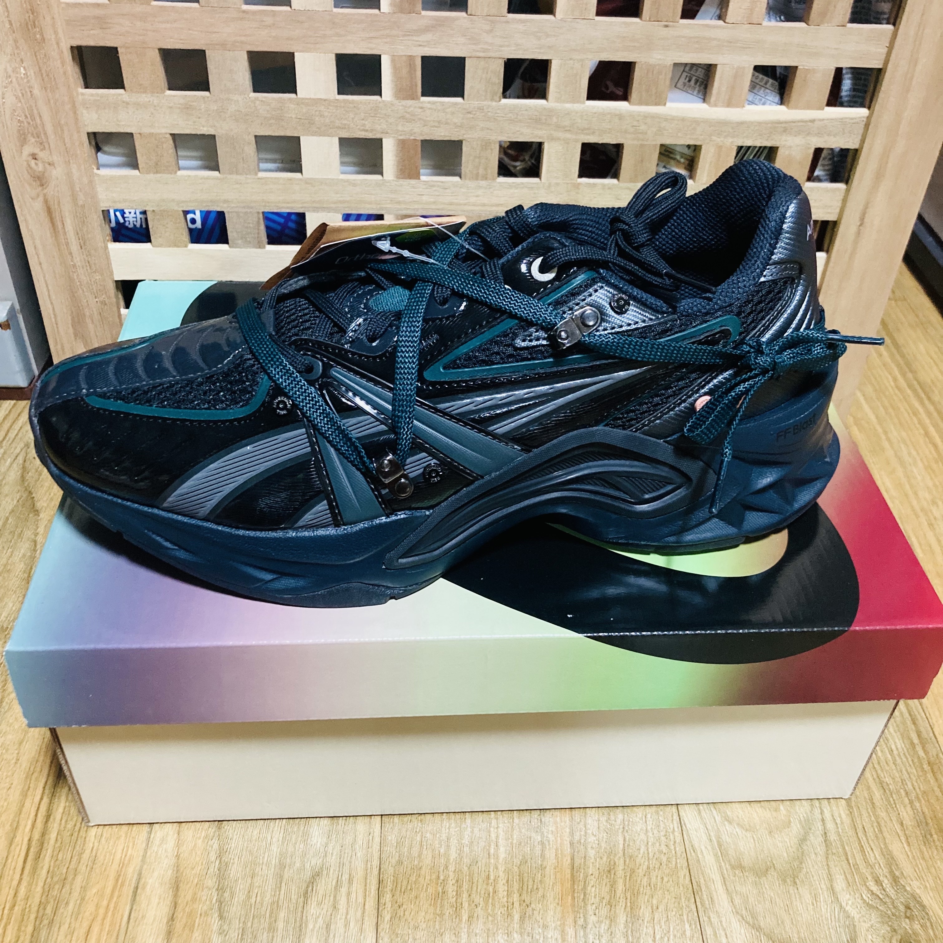 Asics x Andersson Bell HN2-S Protoblast Black 착용 스타일 - 2
