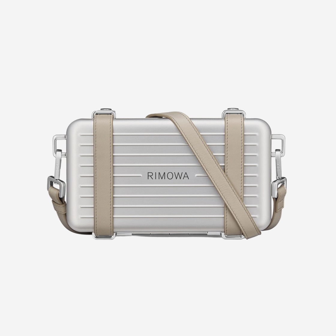 Rimowa x Dior Personal Clutch Aluminium Gray 상세 이미지 2