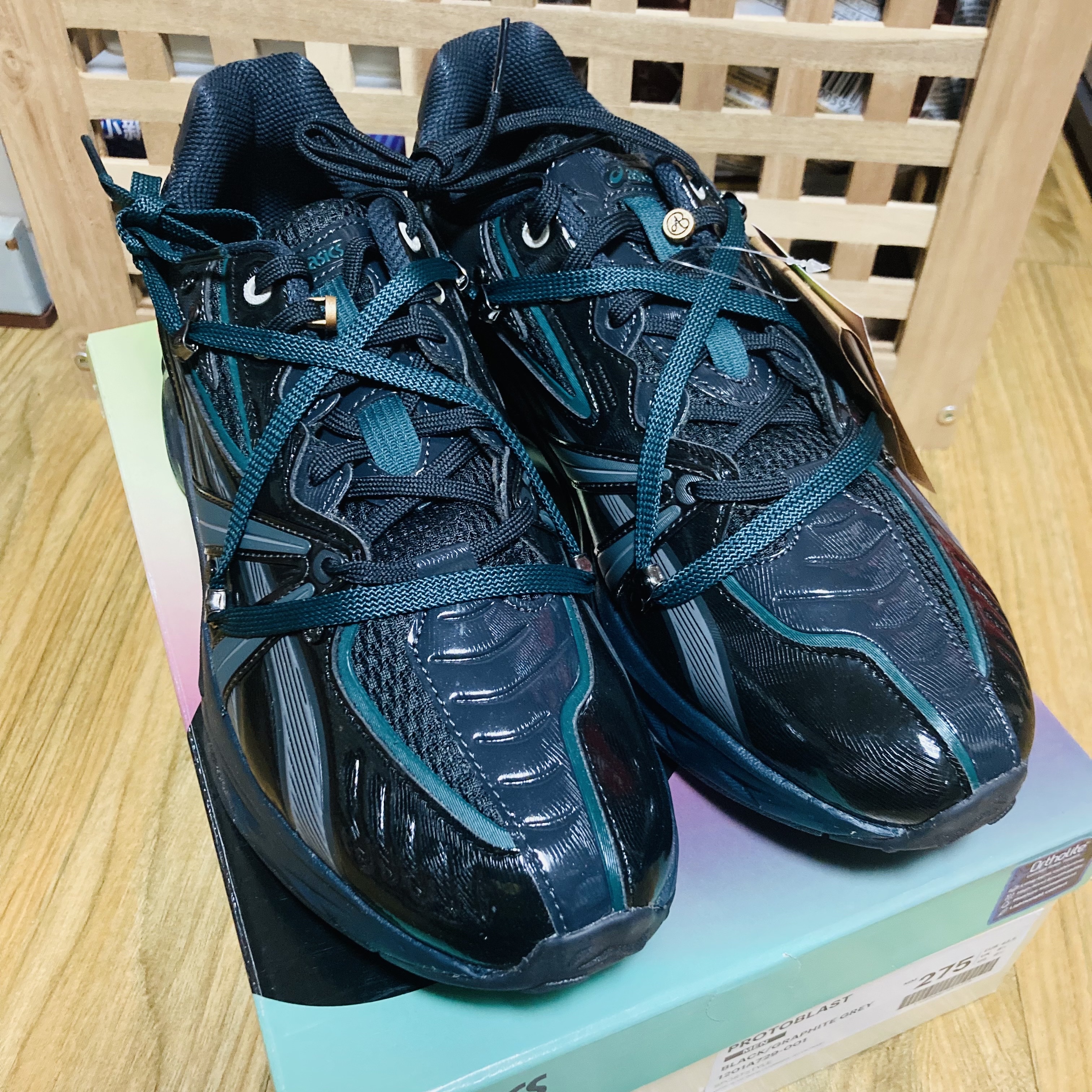 Asics x Andersson Bell HN2-S Protoblast Black 착용 스타일 - 4
