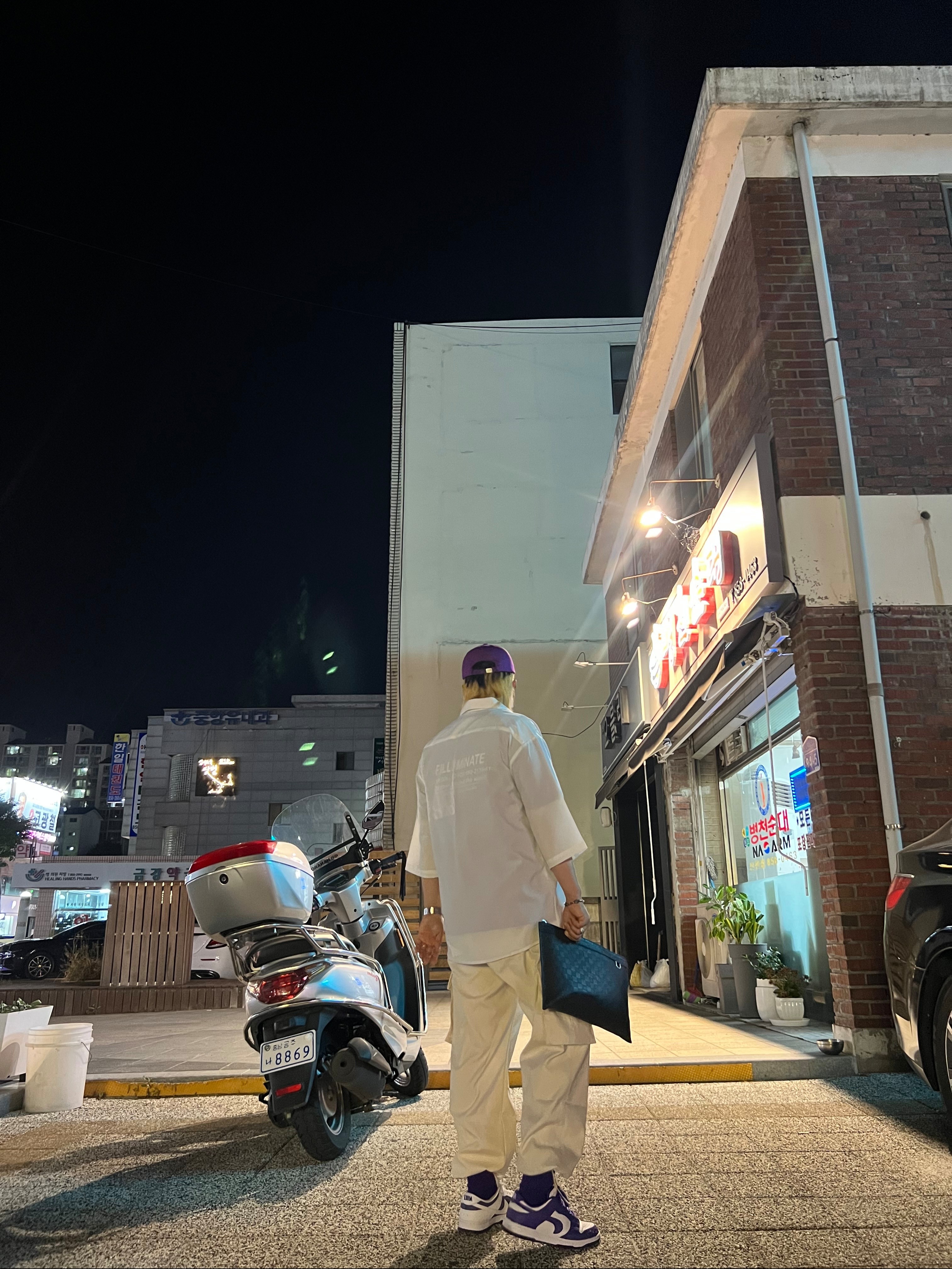 (W) Nike Dunk Low SE Flip 착용 스타일 - 3