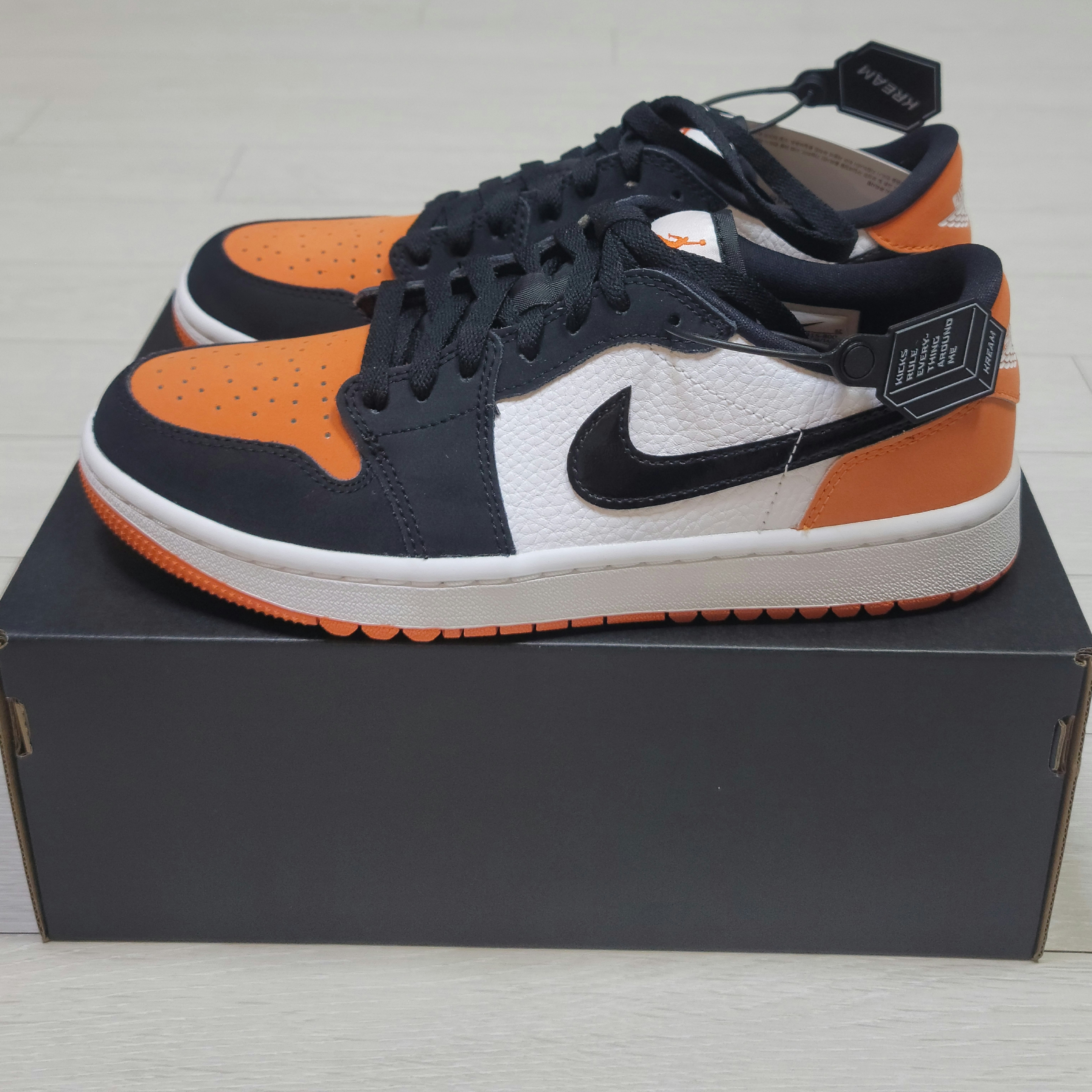 Jordan 1 Low Golf Starfish 착용 스타일 - 1