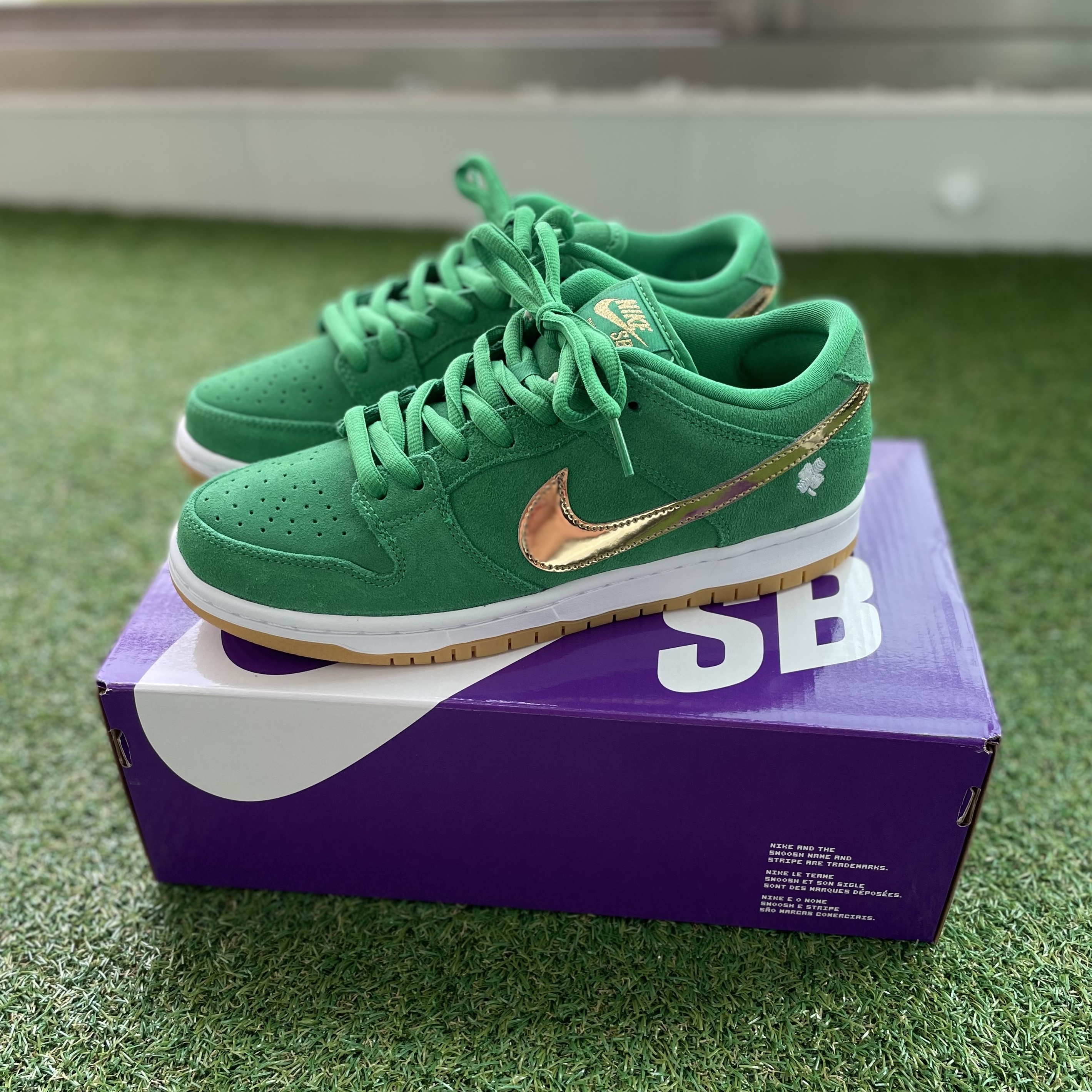 Nike SB Dunk Low Pro Shamrock 착용 스타일