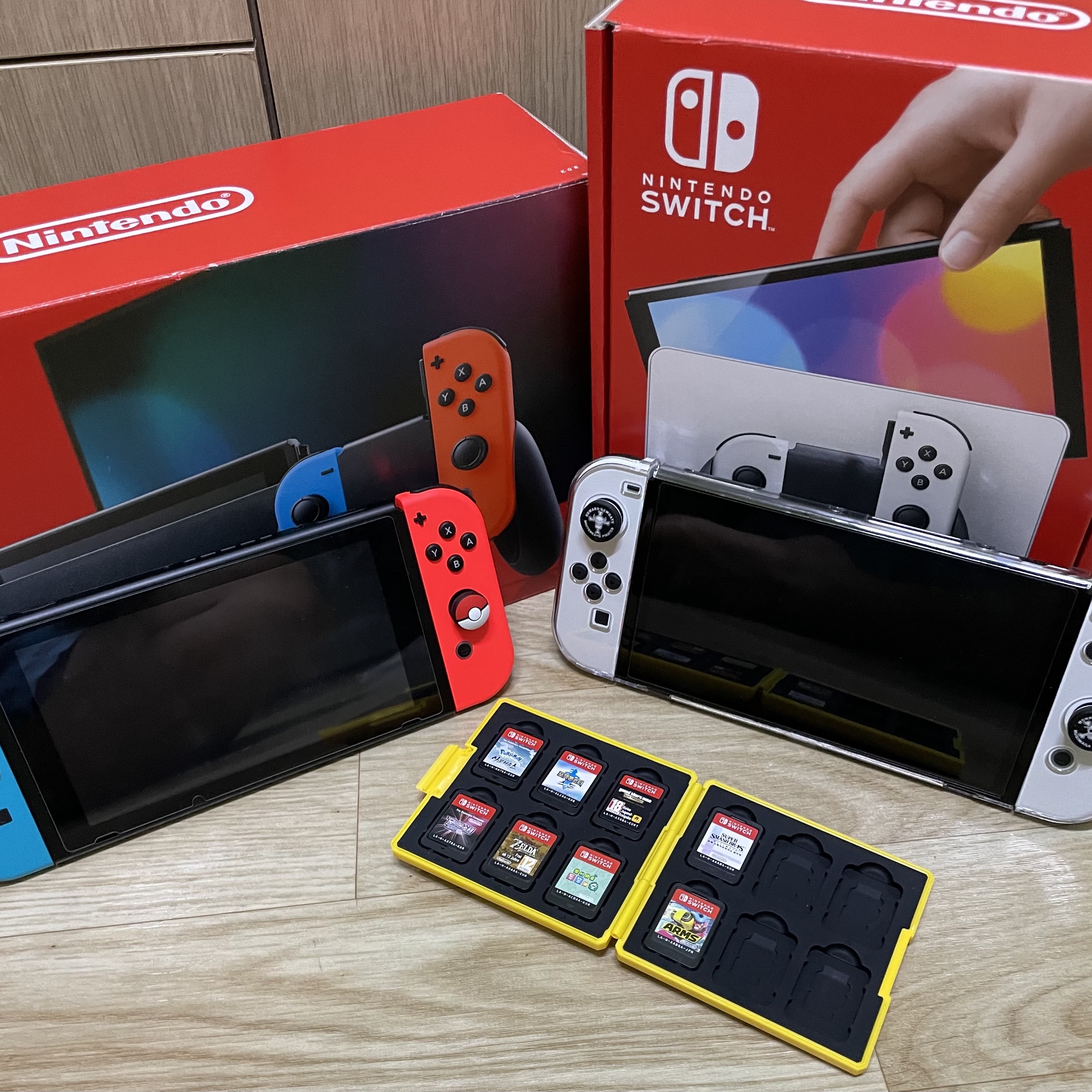 Nintendo Switch OLED White (Korean Ver.) 착용 스타일