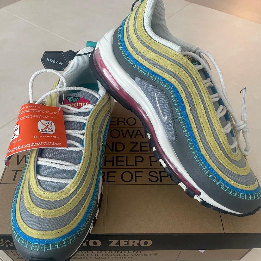 Nike Air Max 97 SE Air Sprung Iron Grey 착용 스타일 - 3