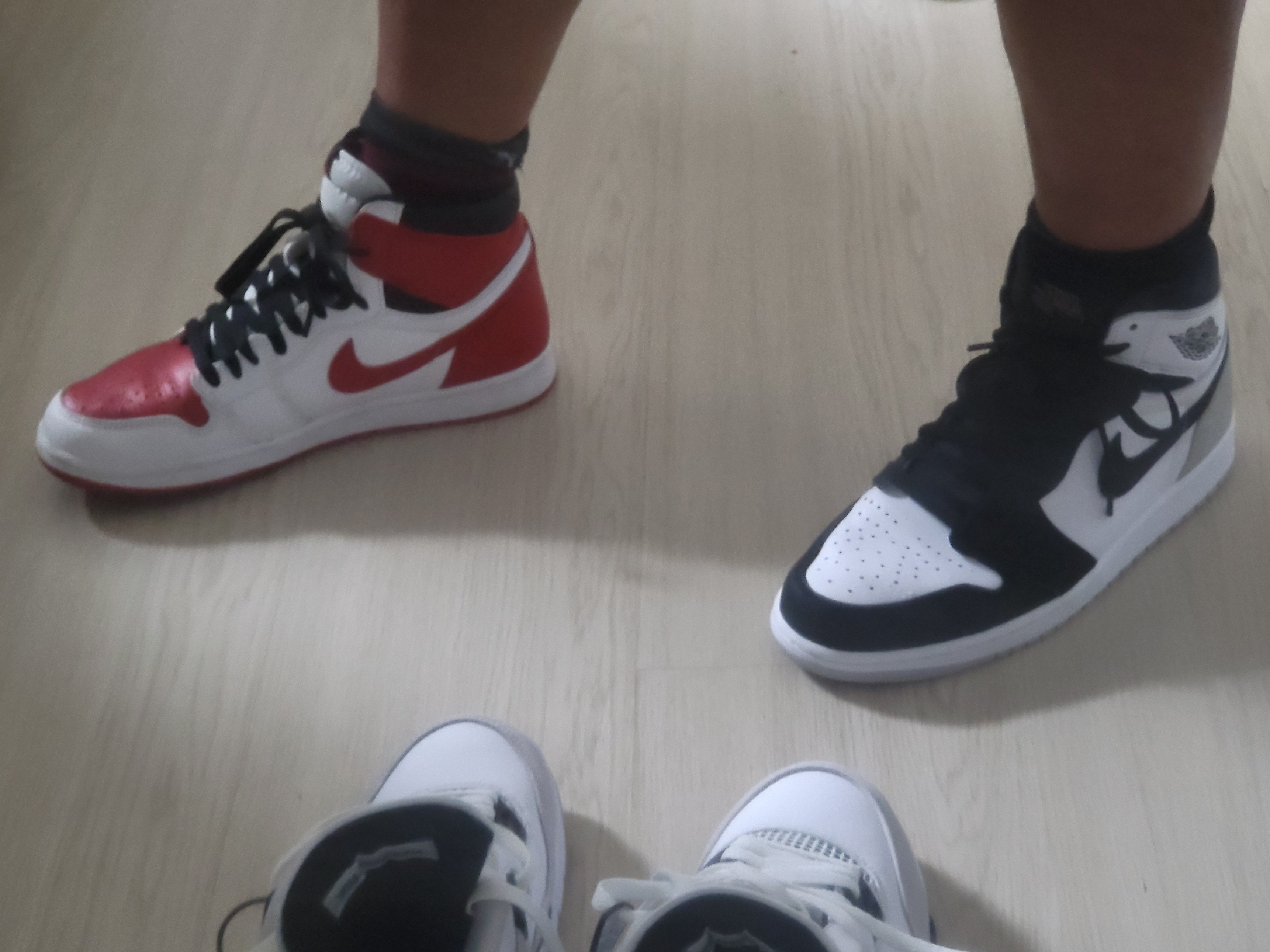 Jordan 1 Retro High OG Heritage, Jordan 1 Retro High OG Bleached Coral 착용 스타일