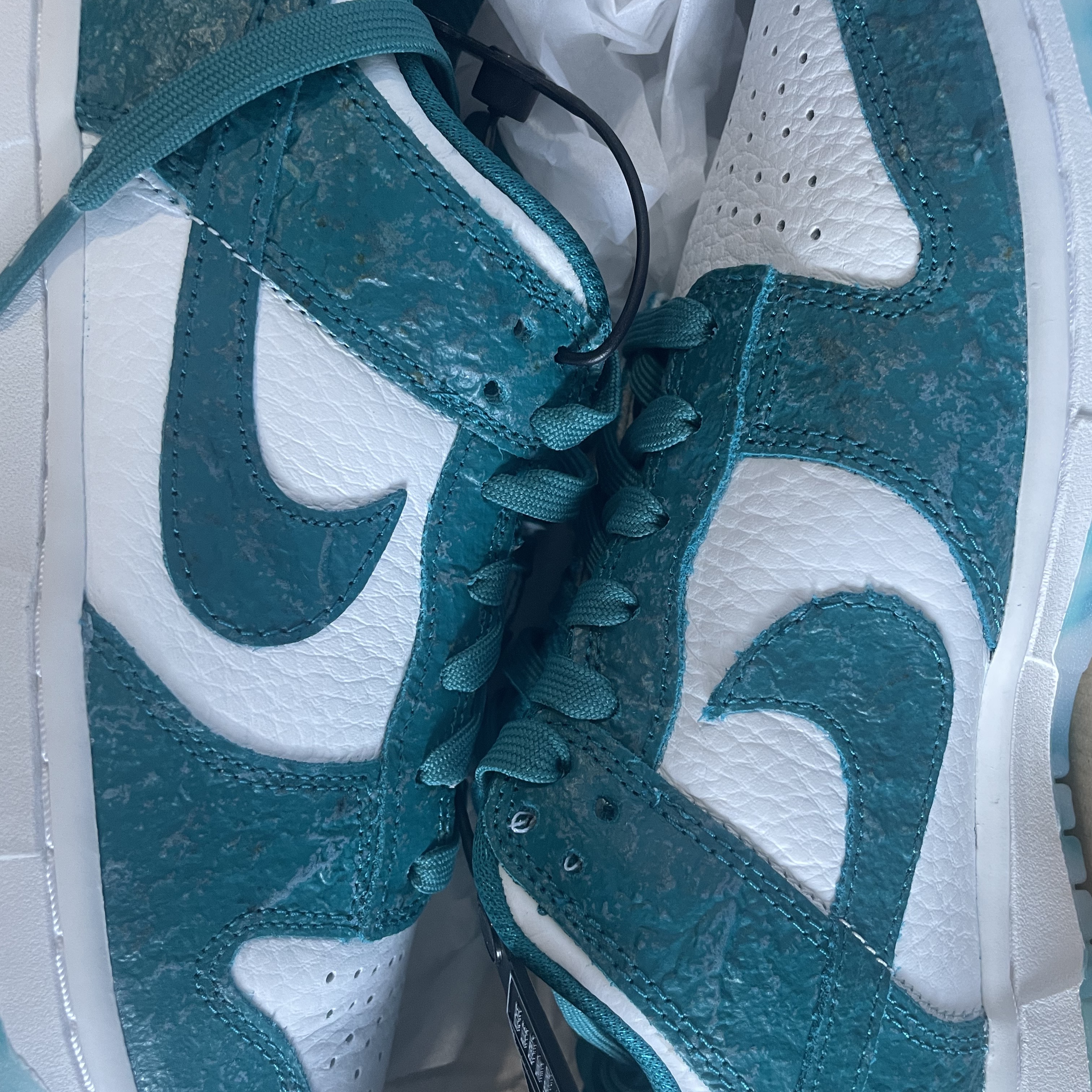 (W) Nike Dunk Low Ocean 착용 스타일 - 1
