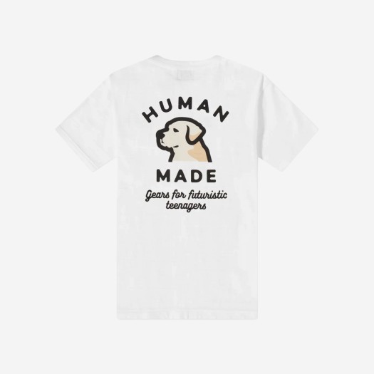 휴먼 메이드 #2 포켓 티셔츠 화이트
