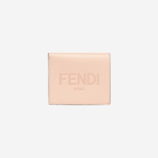 펜디 컴팩트 로마 반지갑 라이트 핑크