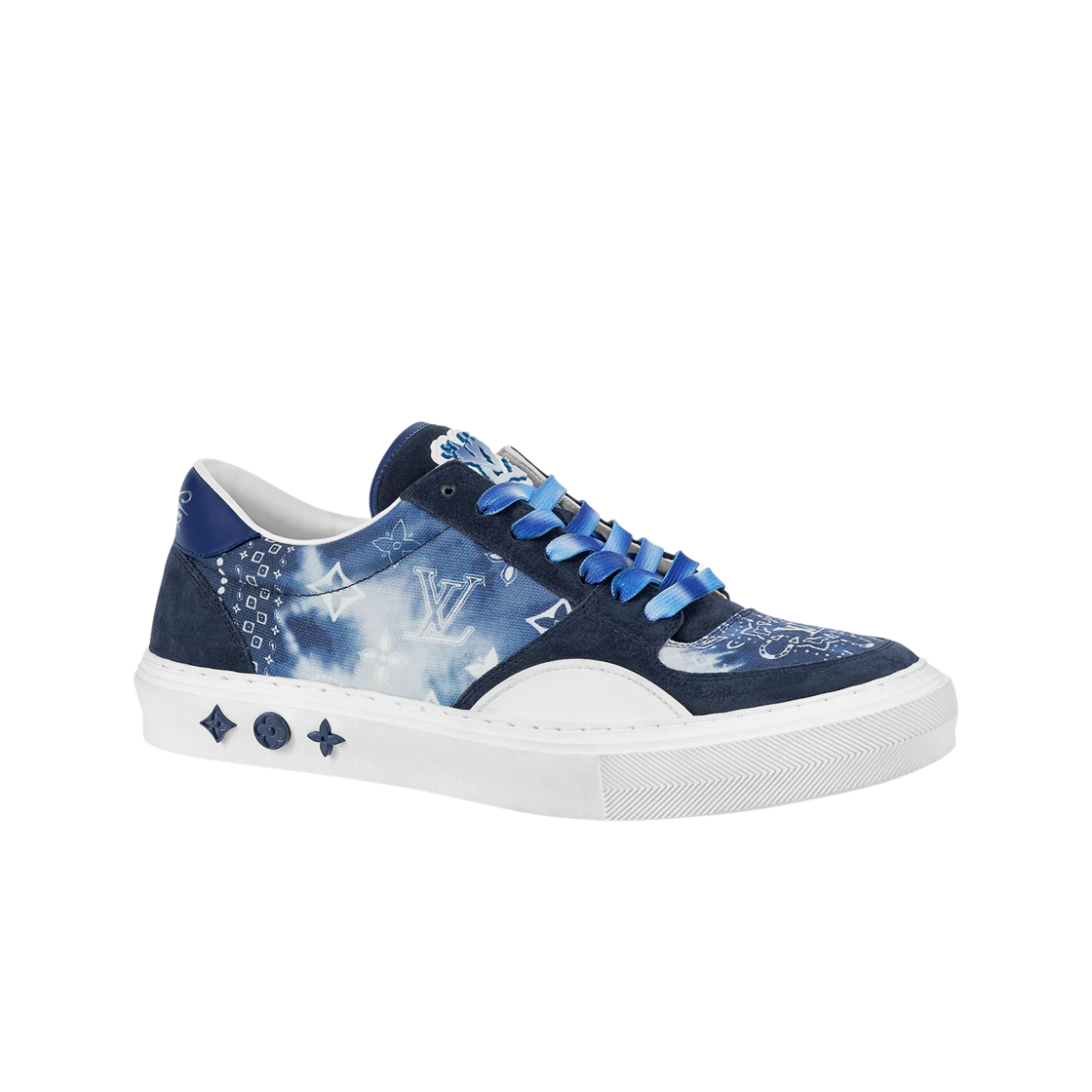 Louis Vuitton LV Ollie Sneakers Blue 상세 이미지 1