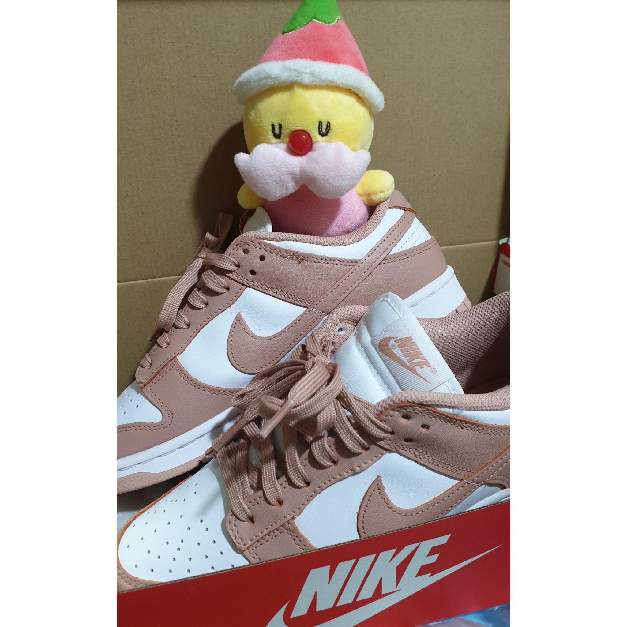 (W) Nike Dunk Low Rose Whisper 착용 스타일