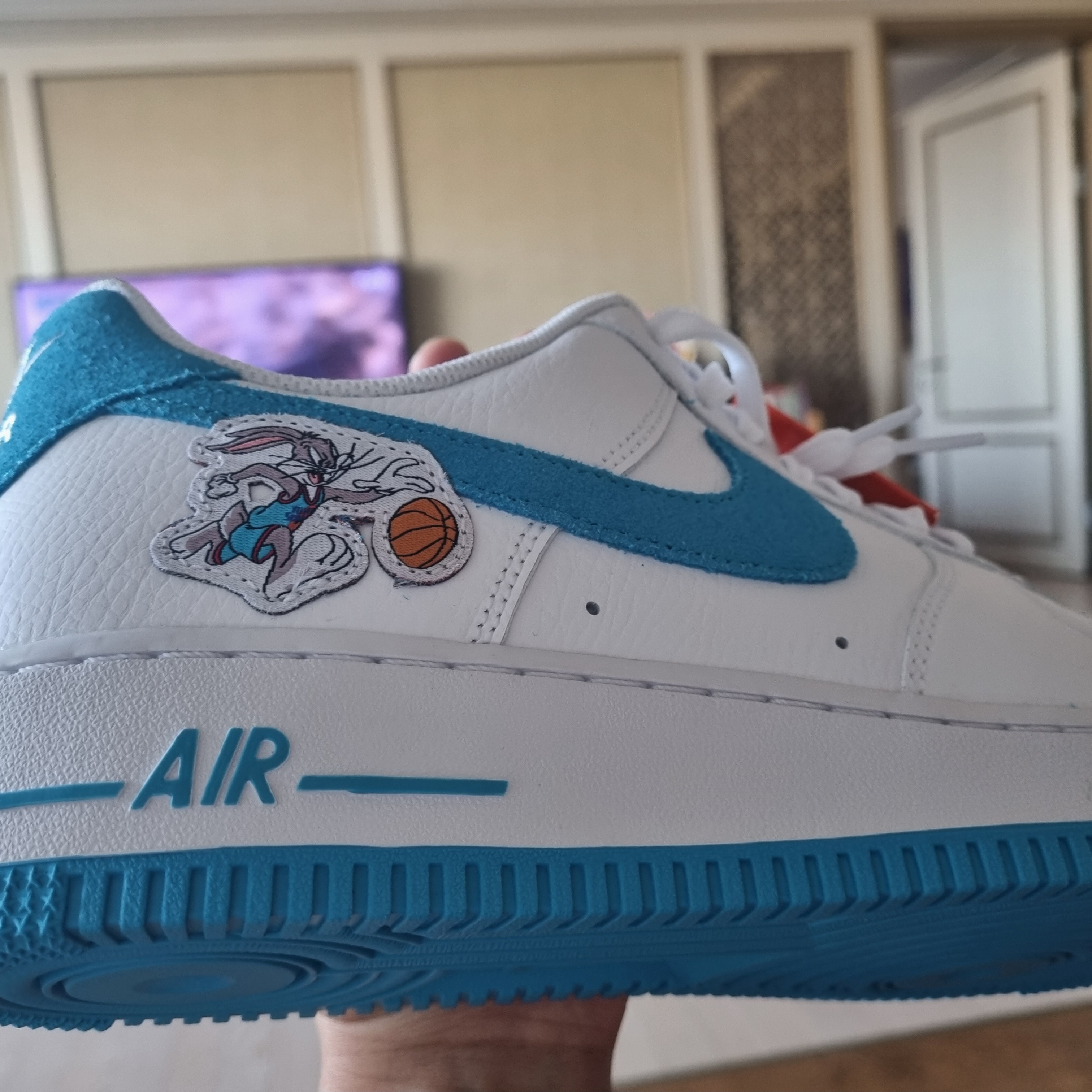 Nike x Space Jam: A New Legacy Air Force 1 '07 Tune Squad 착용 스타일