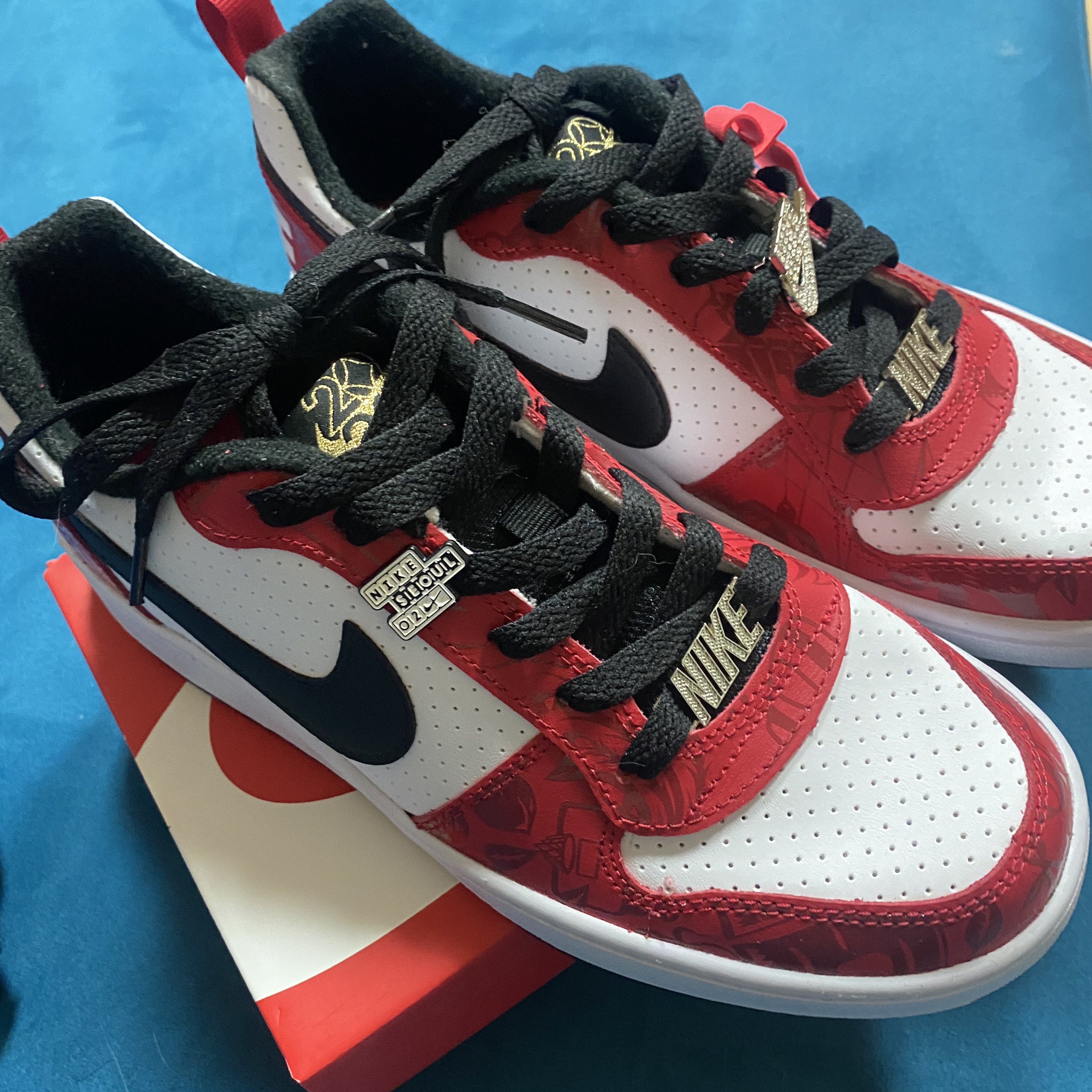 (GS) Nike Court Borough Low Year of the Rat 착용 스타일 - 2