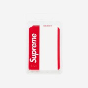 Supreme Name Badge Stickers Red (Pack of 100)