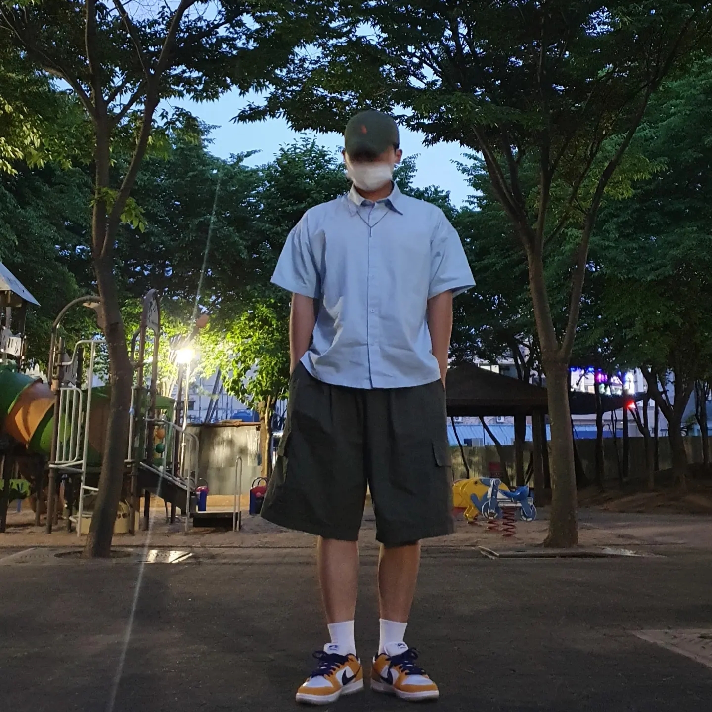 Nike SB Dunk Low Laser Orange 착용 스타일