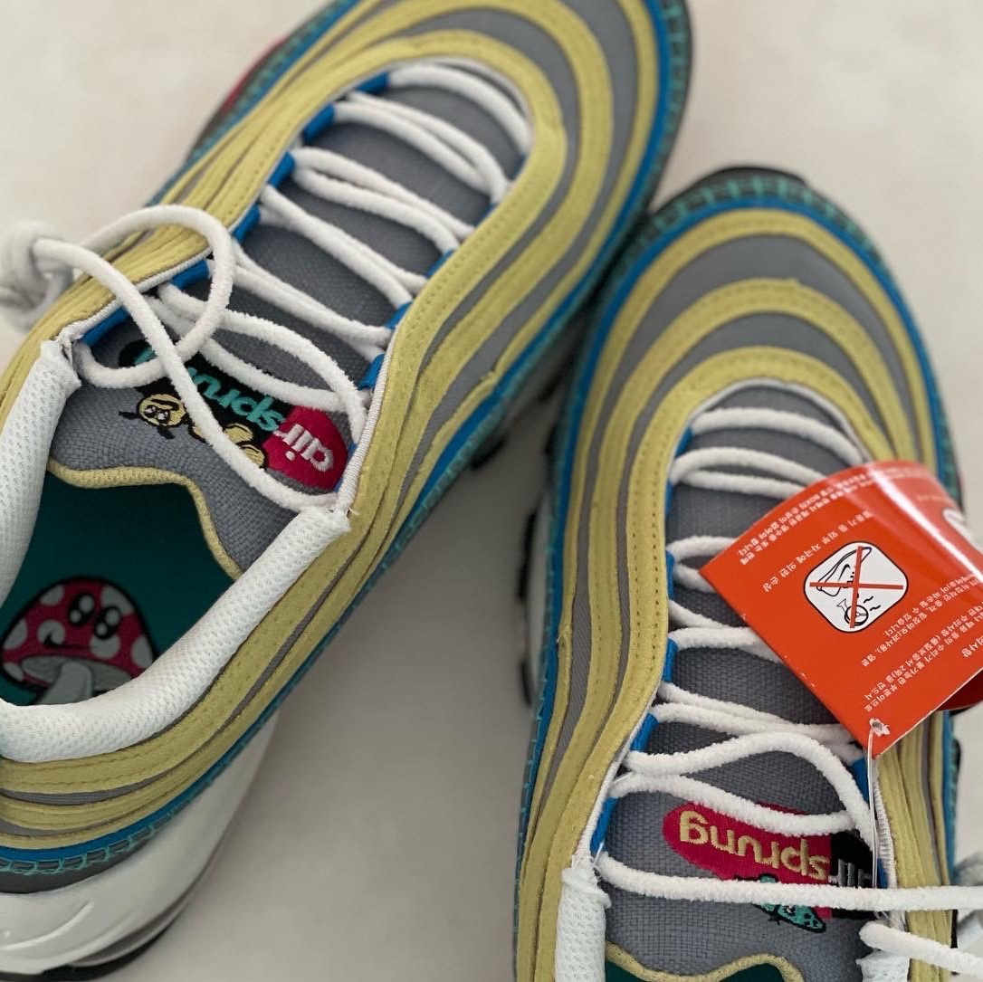 Nike Air Max 97 SE Air Sprung Iron Grey 착용 스타일 - 5