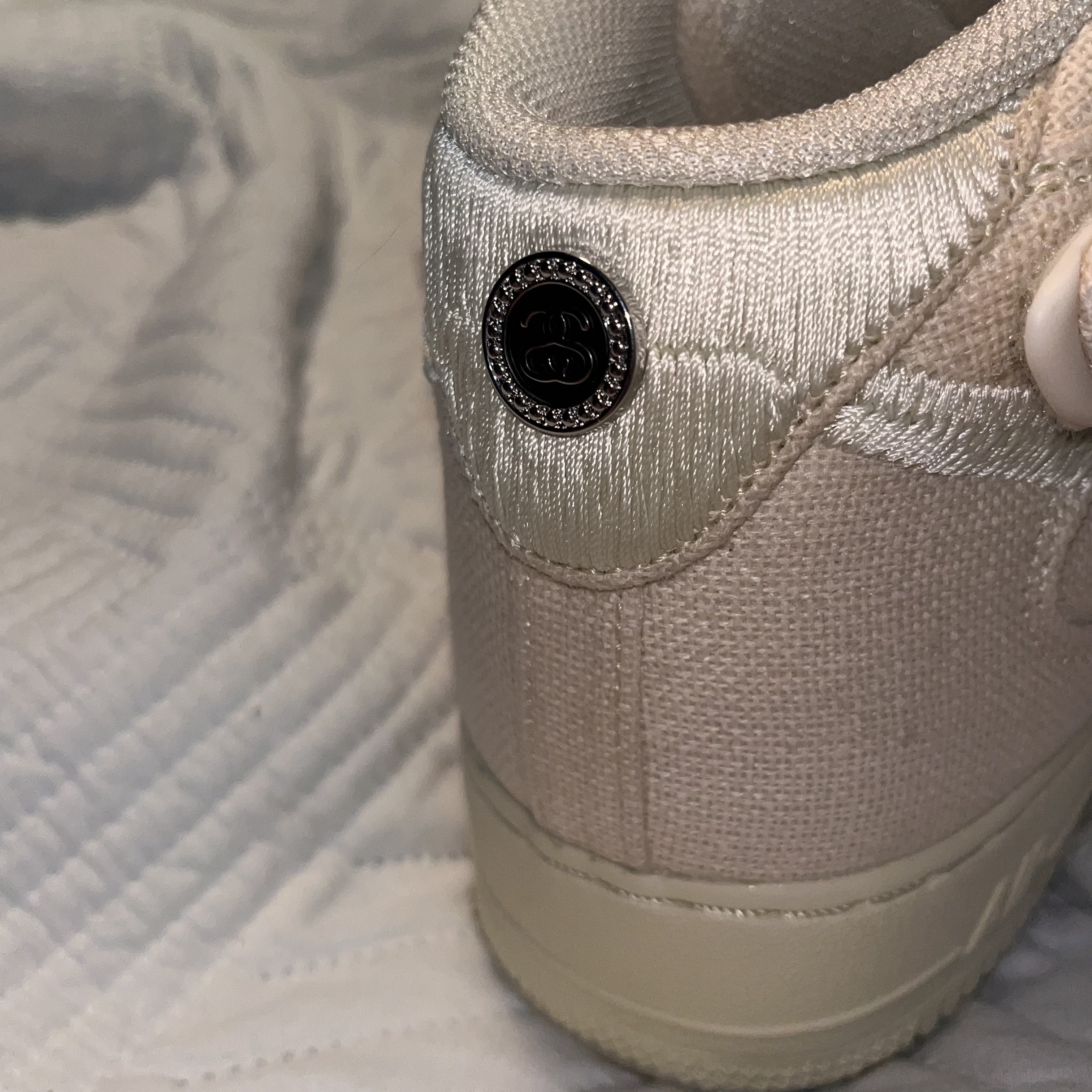 Nike x Stussy Air Force 1 '07 Mid SP Fossil 착용 스타일 - 3