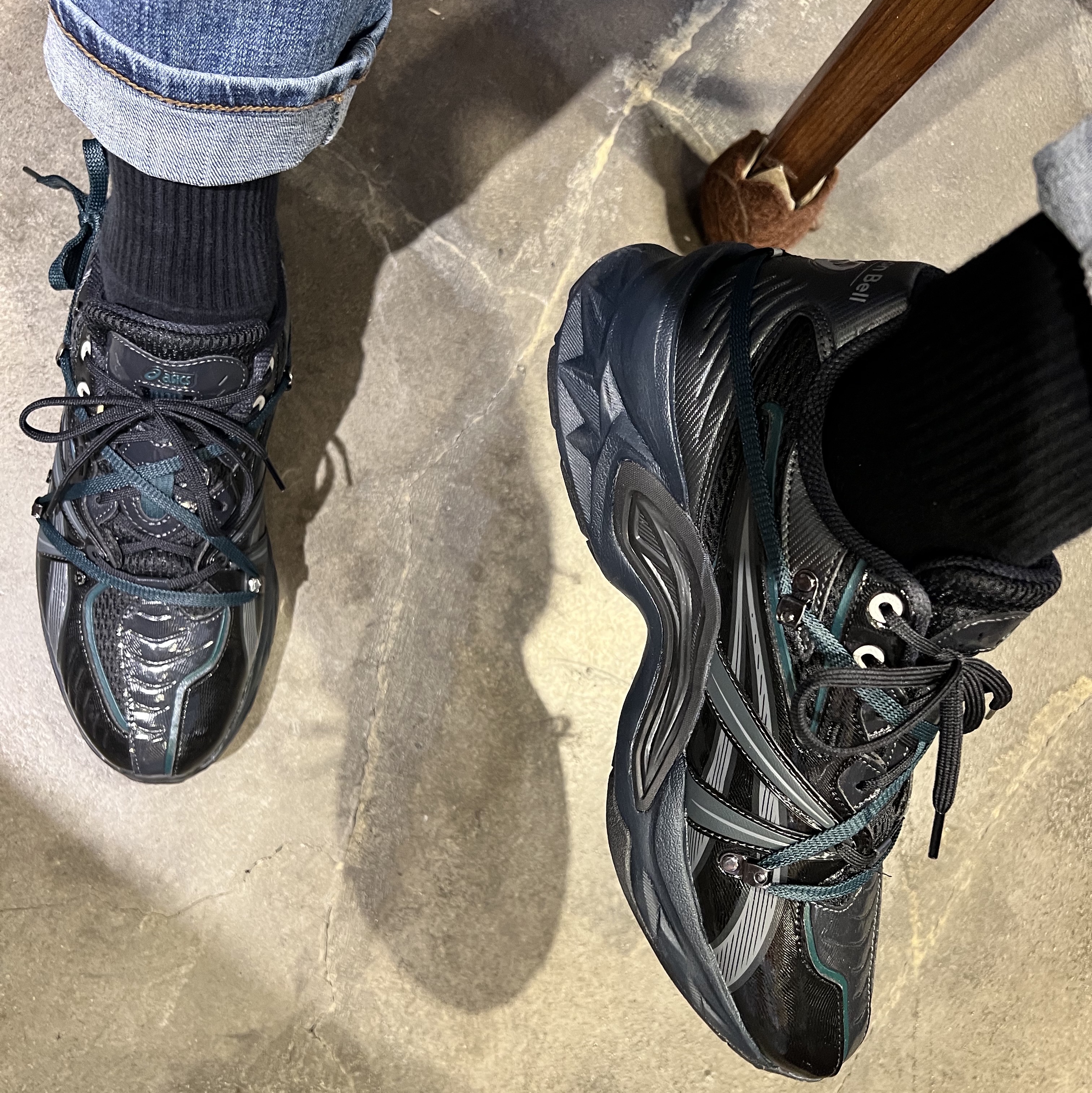 Asics x Andersson Bell HN2-S Protoblast Black 착용 스타일 - 1