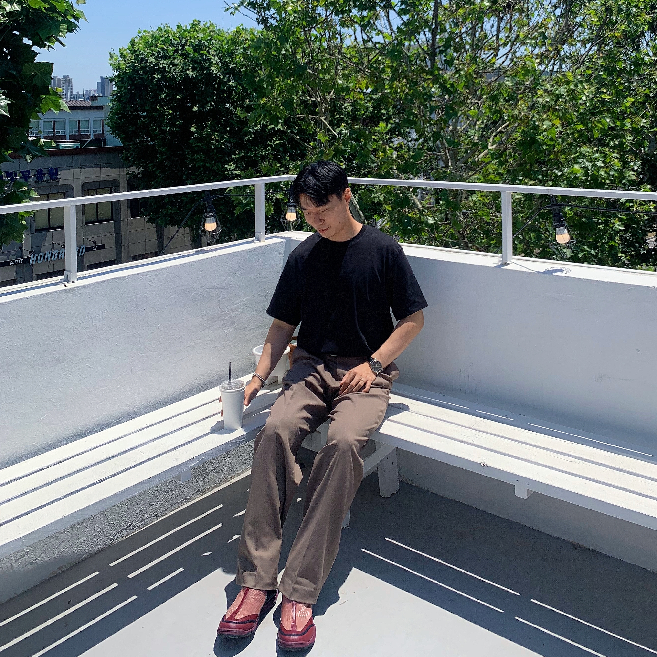 Asics x Kiko Kostadinov Gel-Nepxa Roselle 착용 스타일