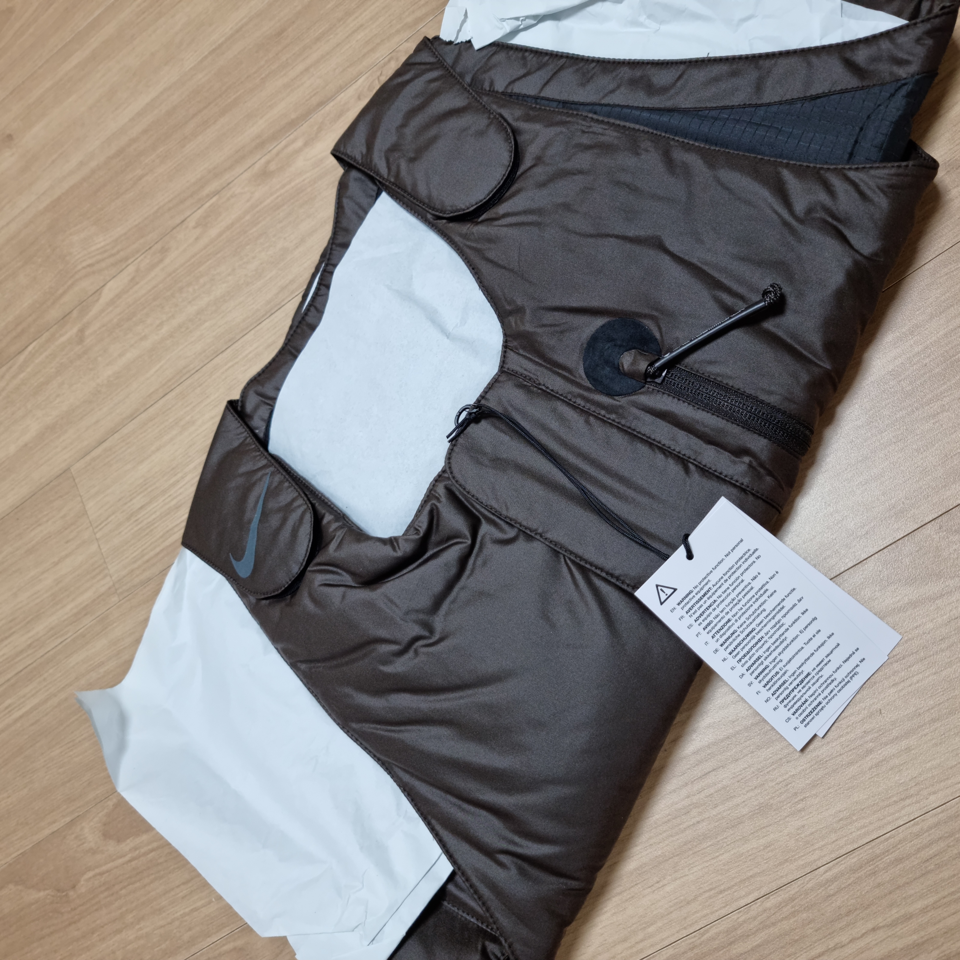 Nike x Travis Scott NRG BH Vest Velvet Brown - Asia 착용 스타일