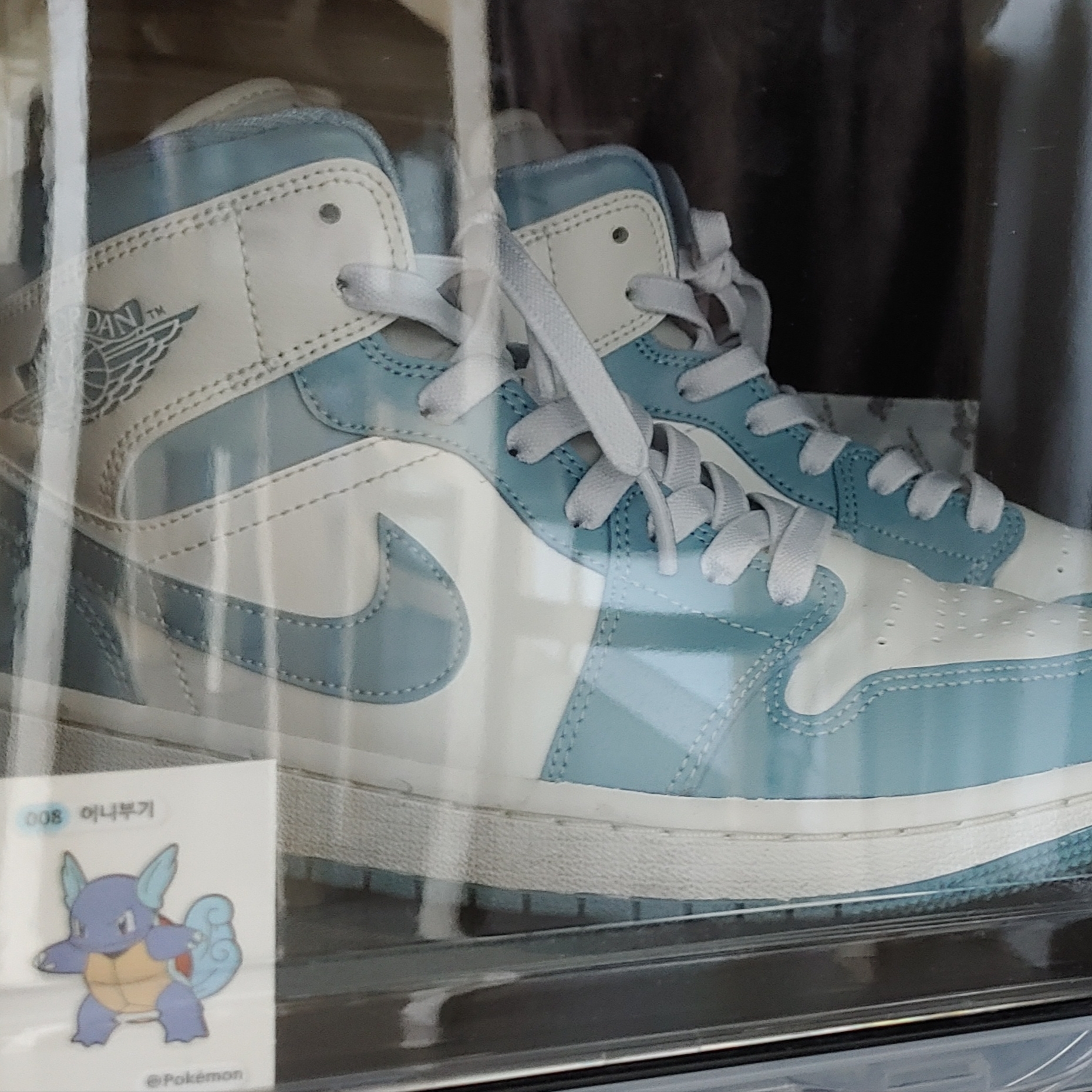 Jordan 1 Retro High OG Court Purple 2020, (W) Jordan 1 Mid Sail and Worn Blue 착용 스타일 - 2