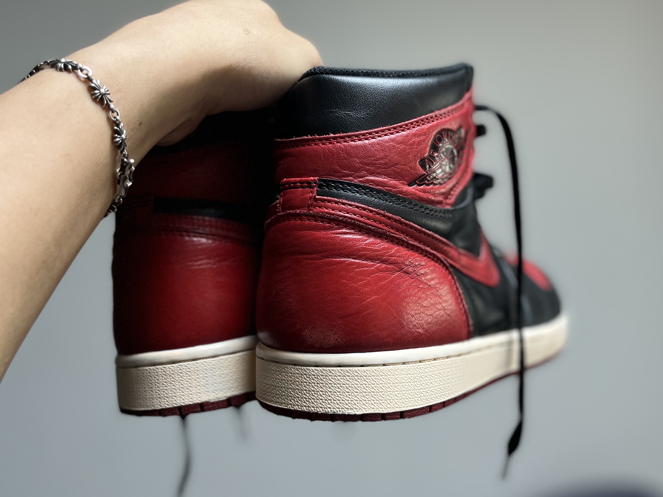 Jordan 1 Retro High OG Bred Banned 2016 착용 스타일 - 2