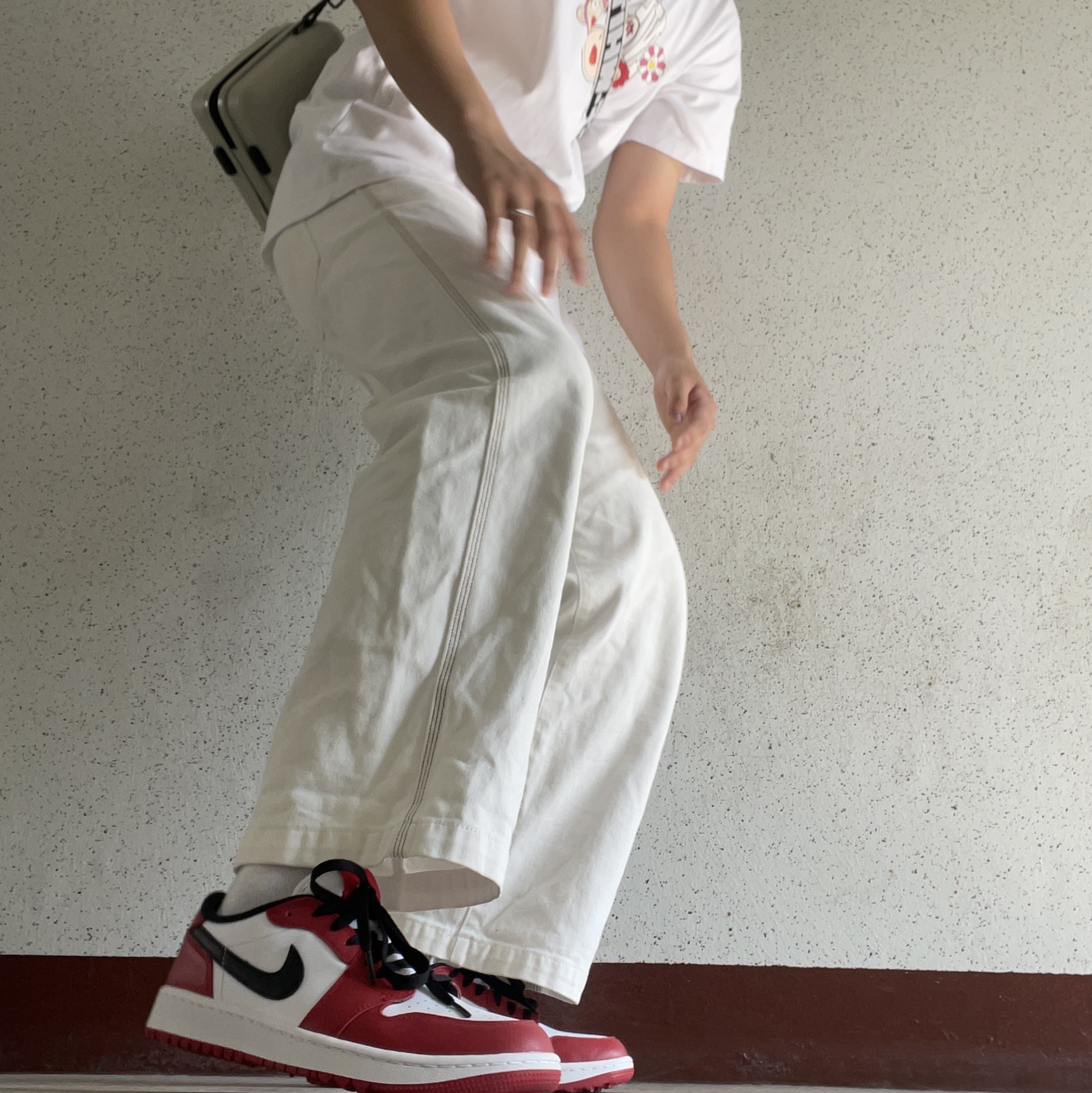 Jordan 1 Low Golf Chicago 착용 스타일