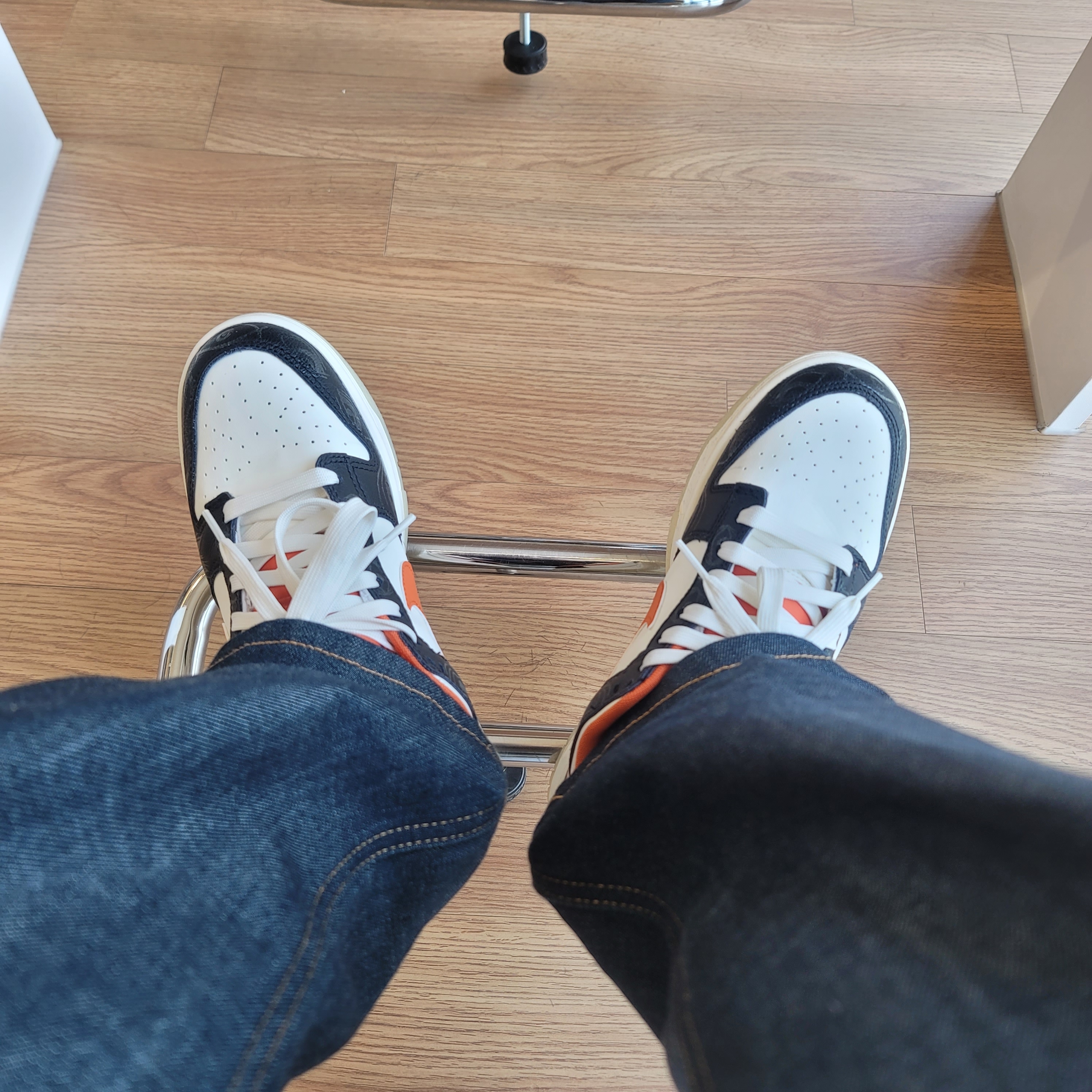 Nike Dunk Low Retro PRM Halloween 착용 스타일
