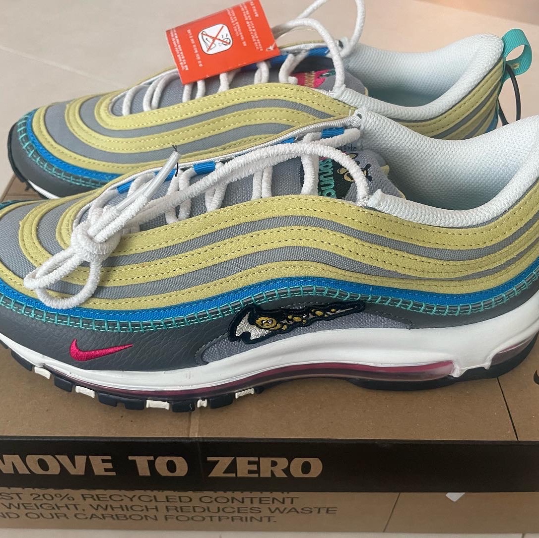 Nike Air Max 97 SE Air Sprung Iron Grey 착용 스타일 - 4