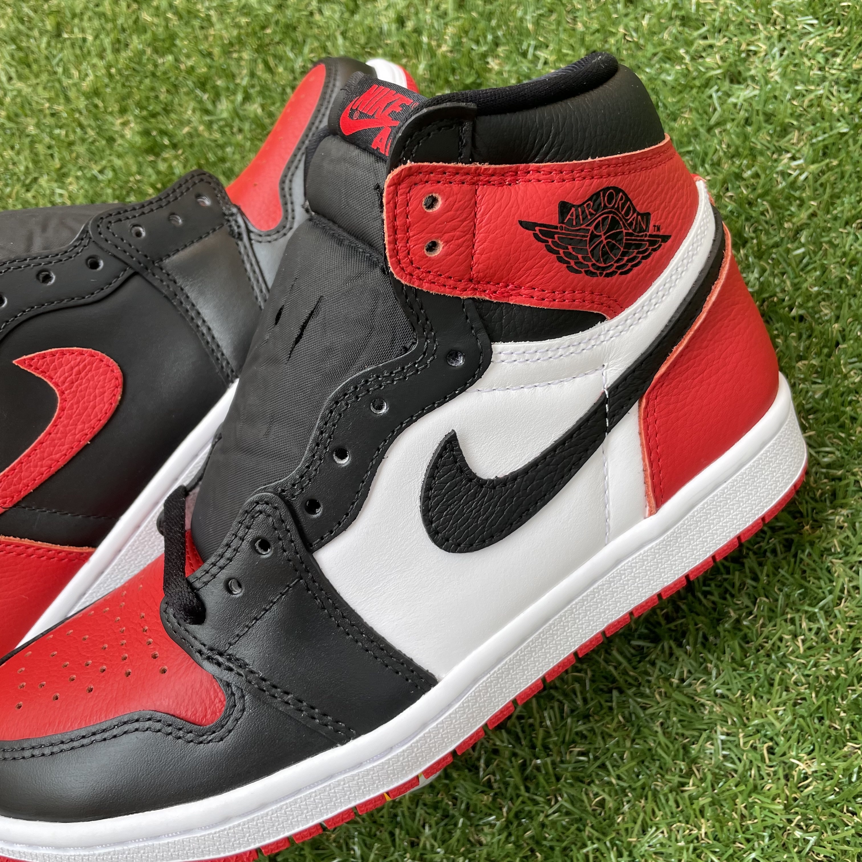 Jordan 1 Retro High OG Heritage, Jordan 1 Retro High OG Bred Banned 2016 착용 스타일 - 3